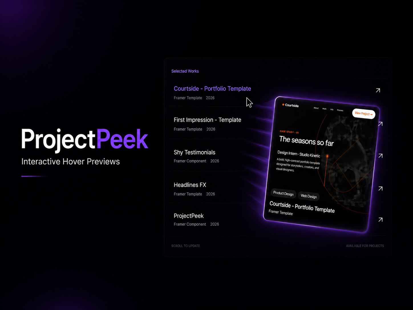 Screenshot 2 of ProjectPeek