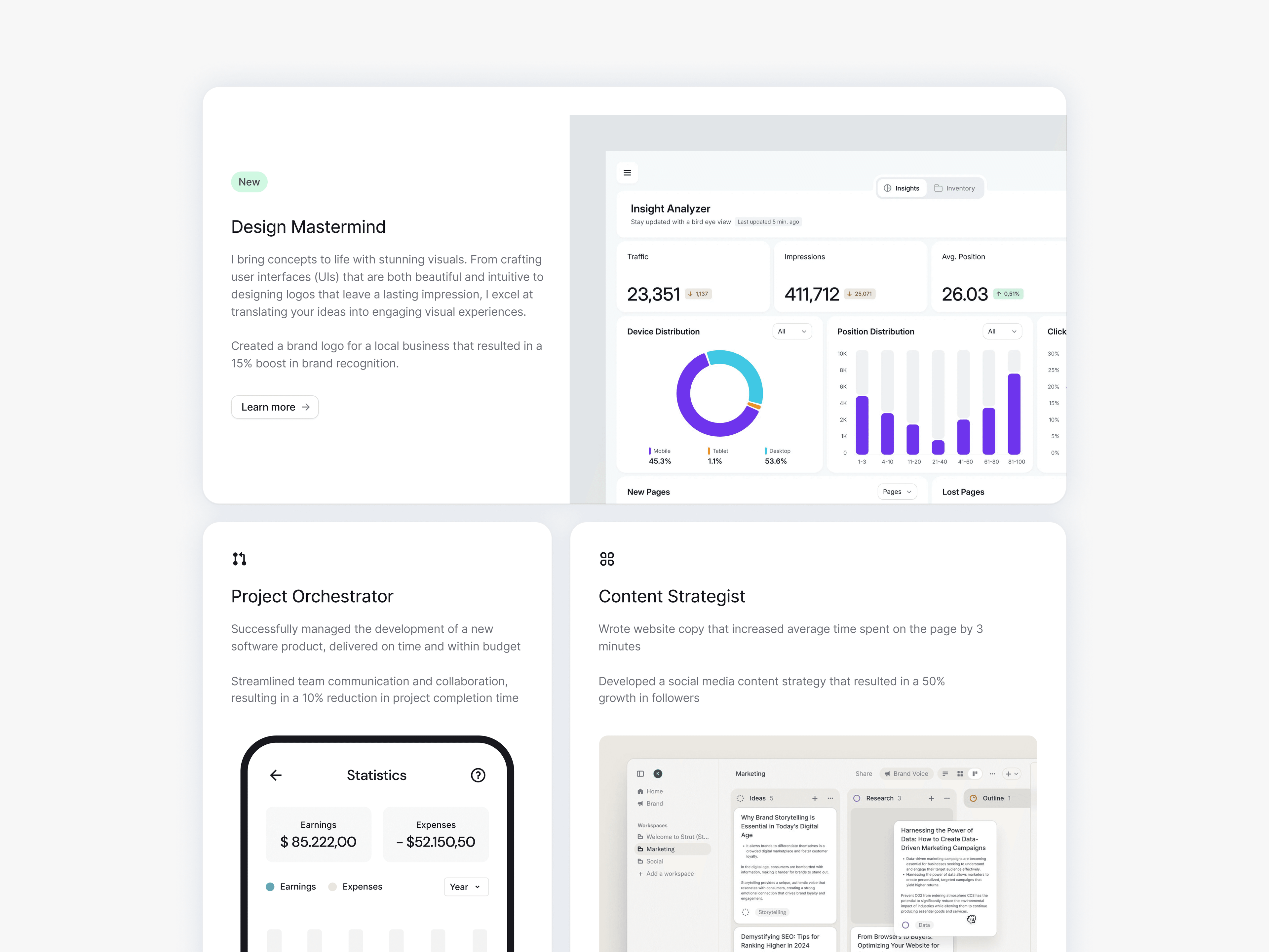 Screenshot 3 of Promofolio