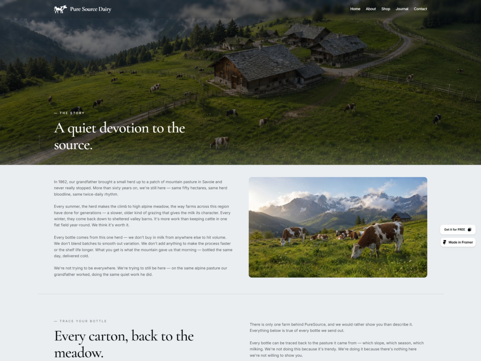 Screenshot 3 of Pure Source Dairy