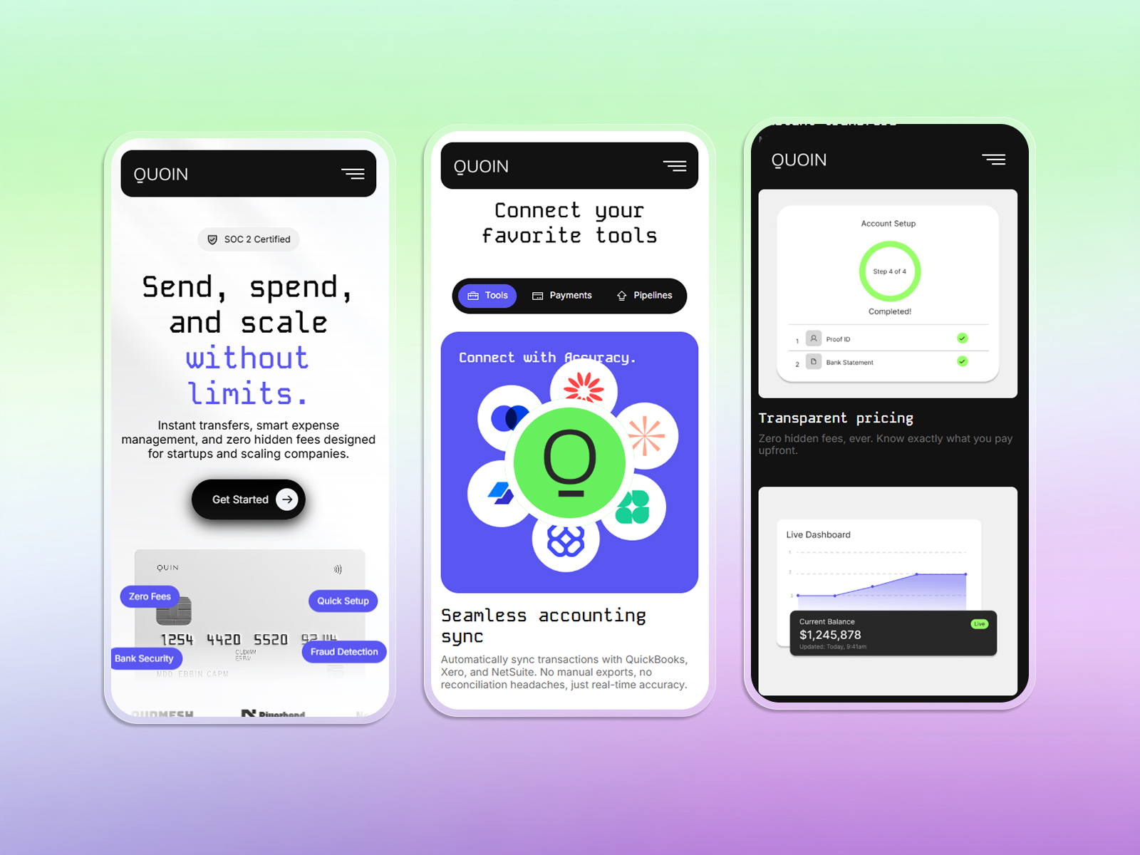 Screenshot 4 of Quoin Tech