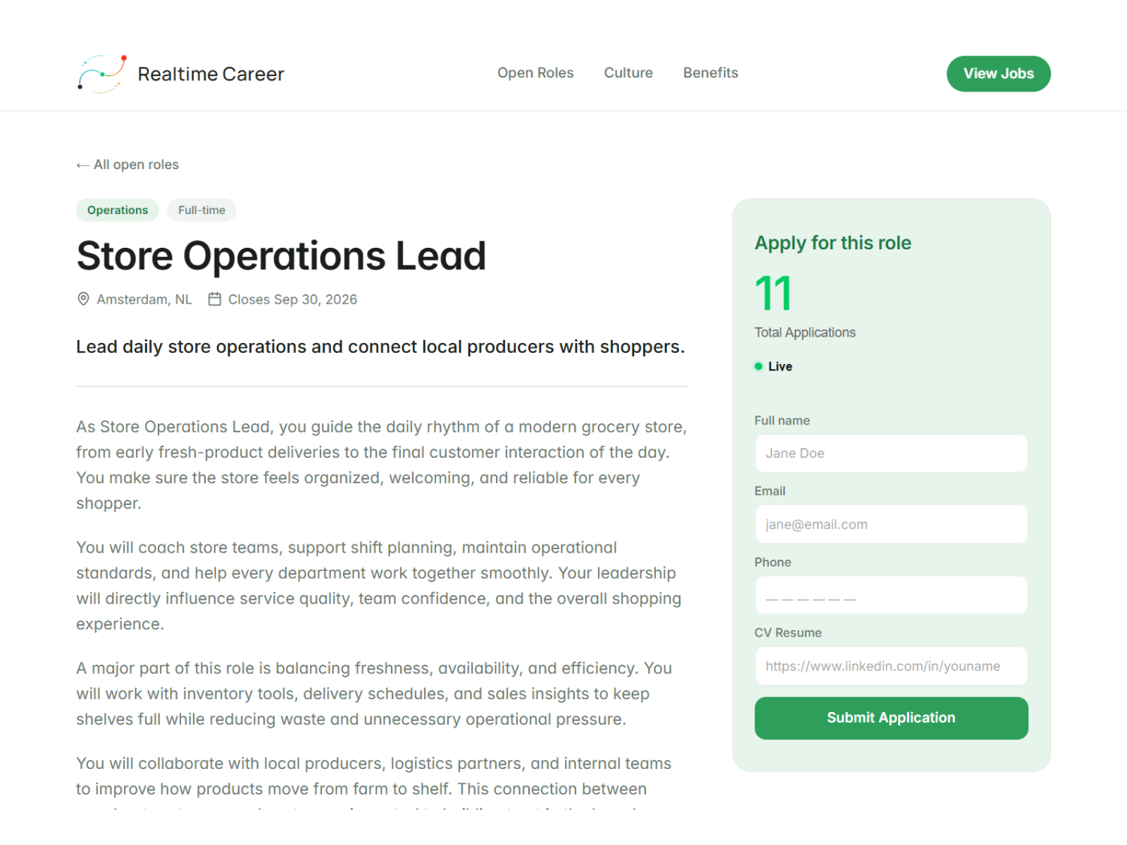 Screenshot 2 of Realtime Career