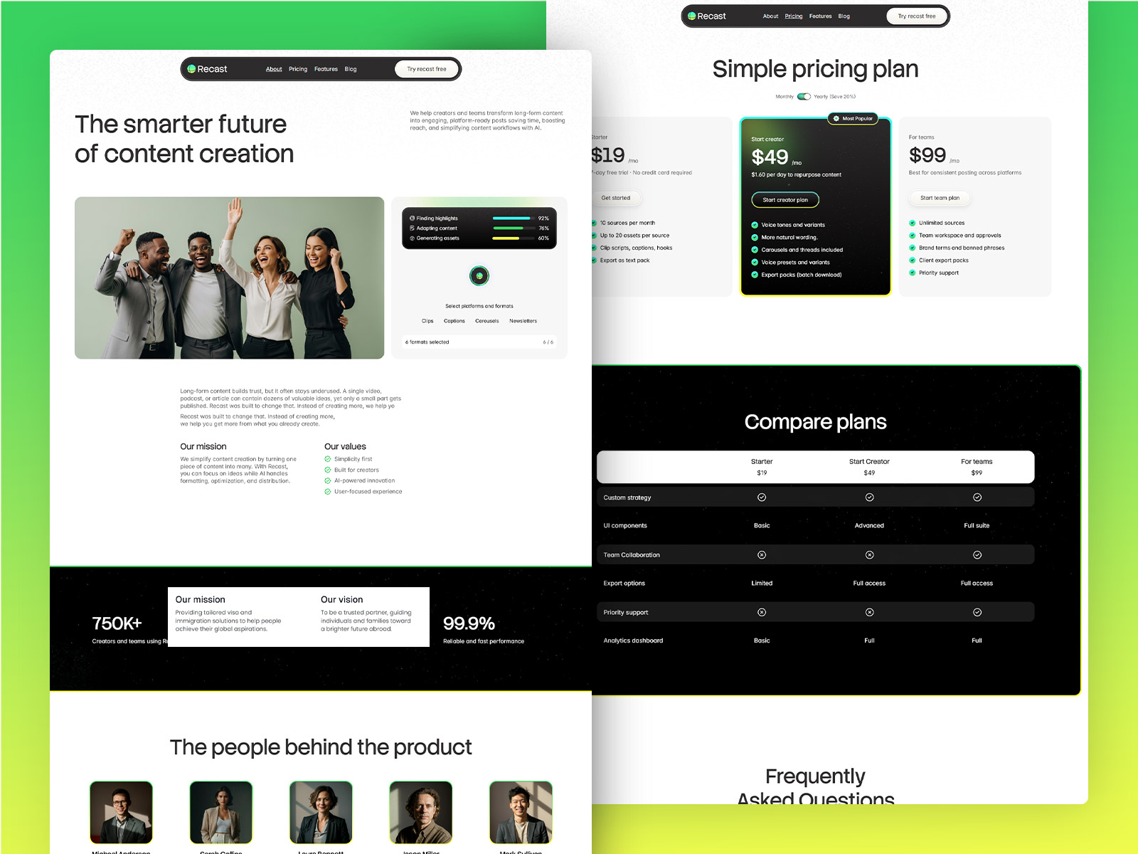 Screenshot 3 of Recast