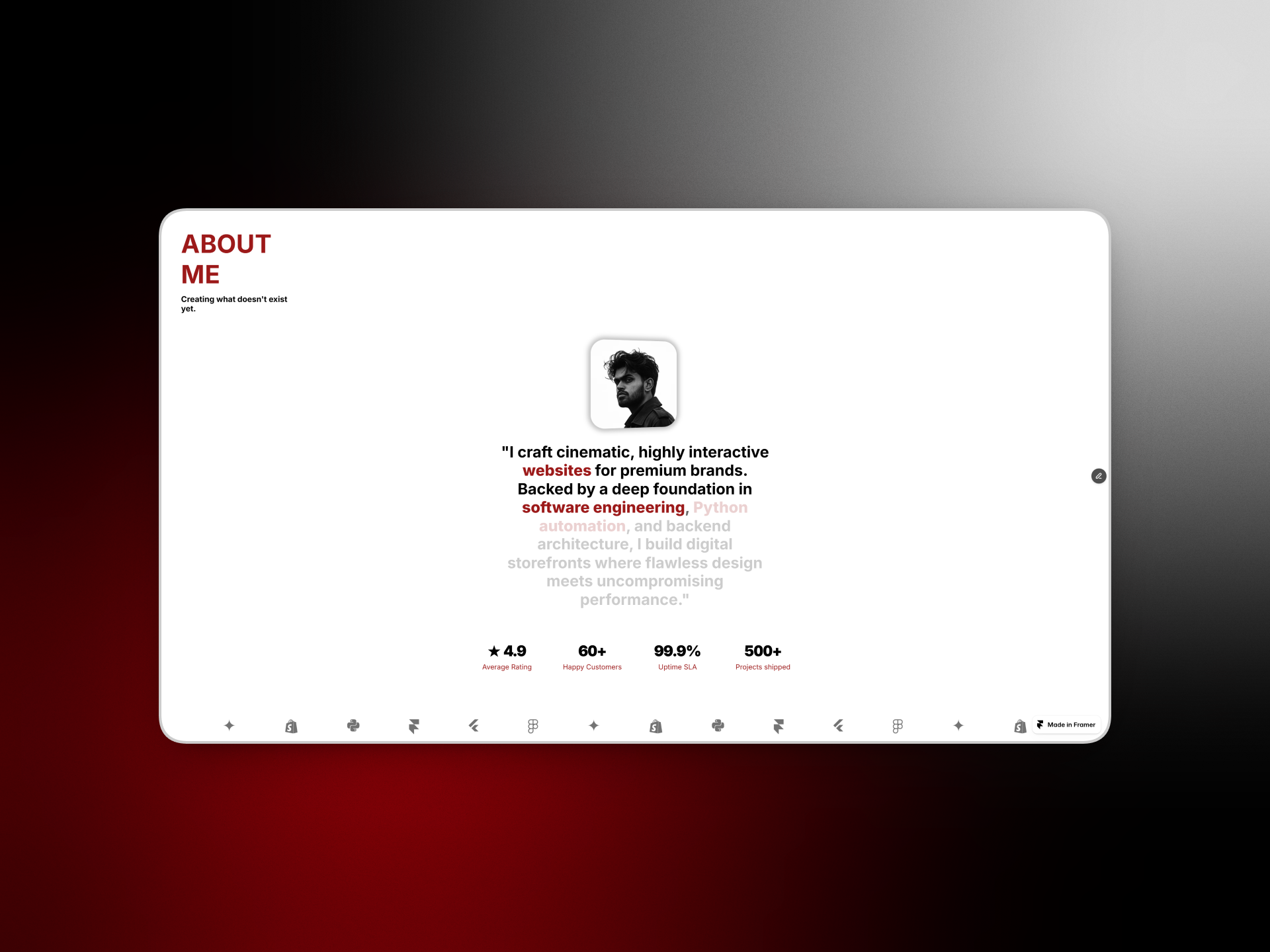 Screenshot 2 of RedFolio