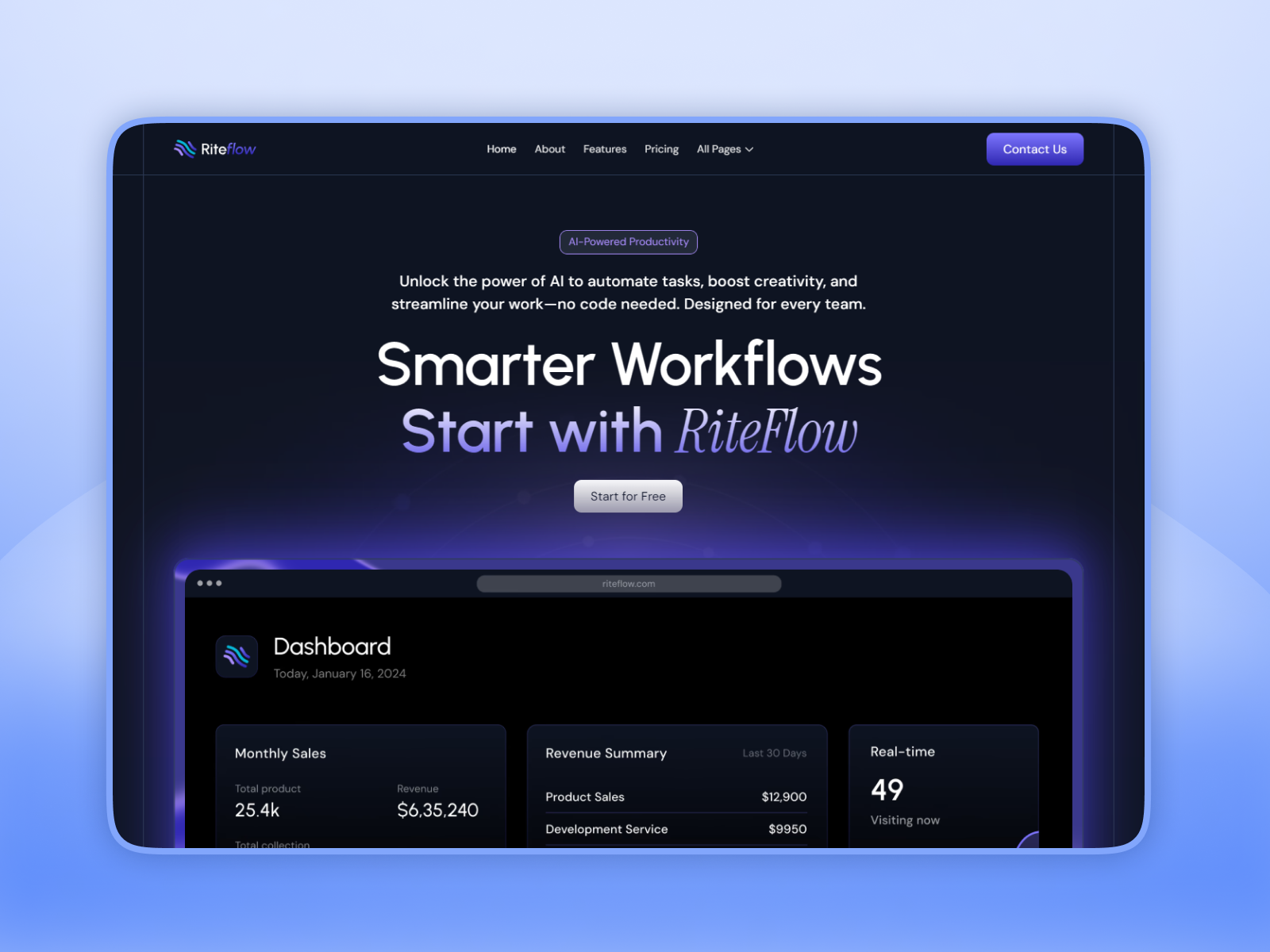 Screenshot 2 of Riteflow