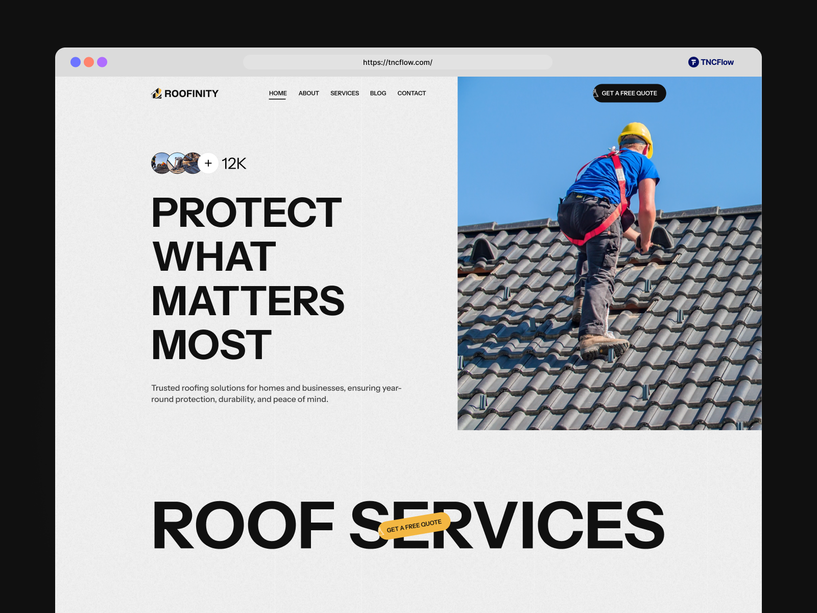 Screenshot 3 of Roofinity TNC