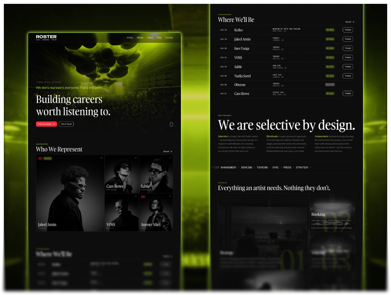 Screenshot 2 of Roster Booking