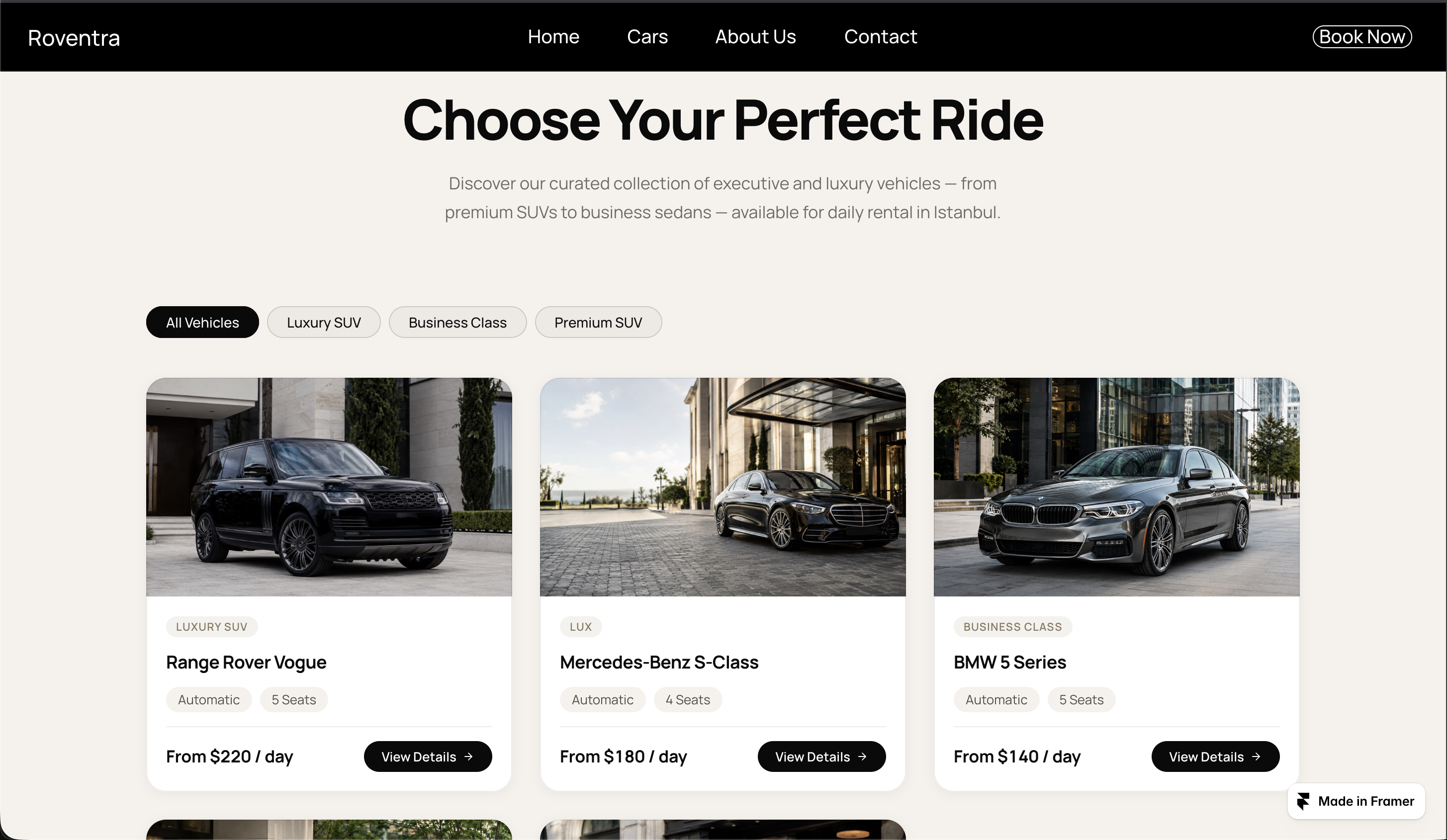 Screenshot 4 of Roventra Car Rental