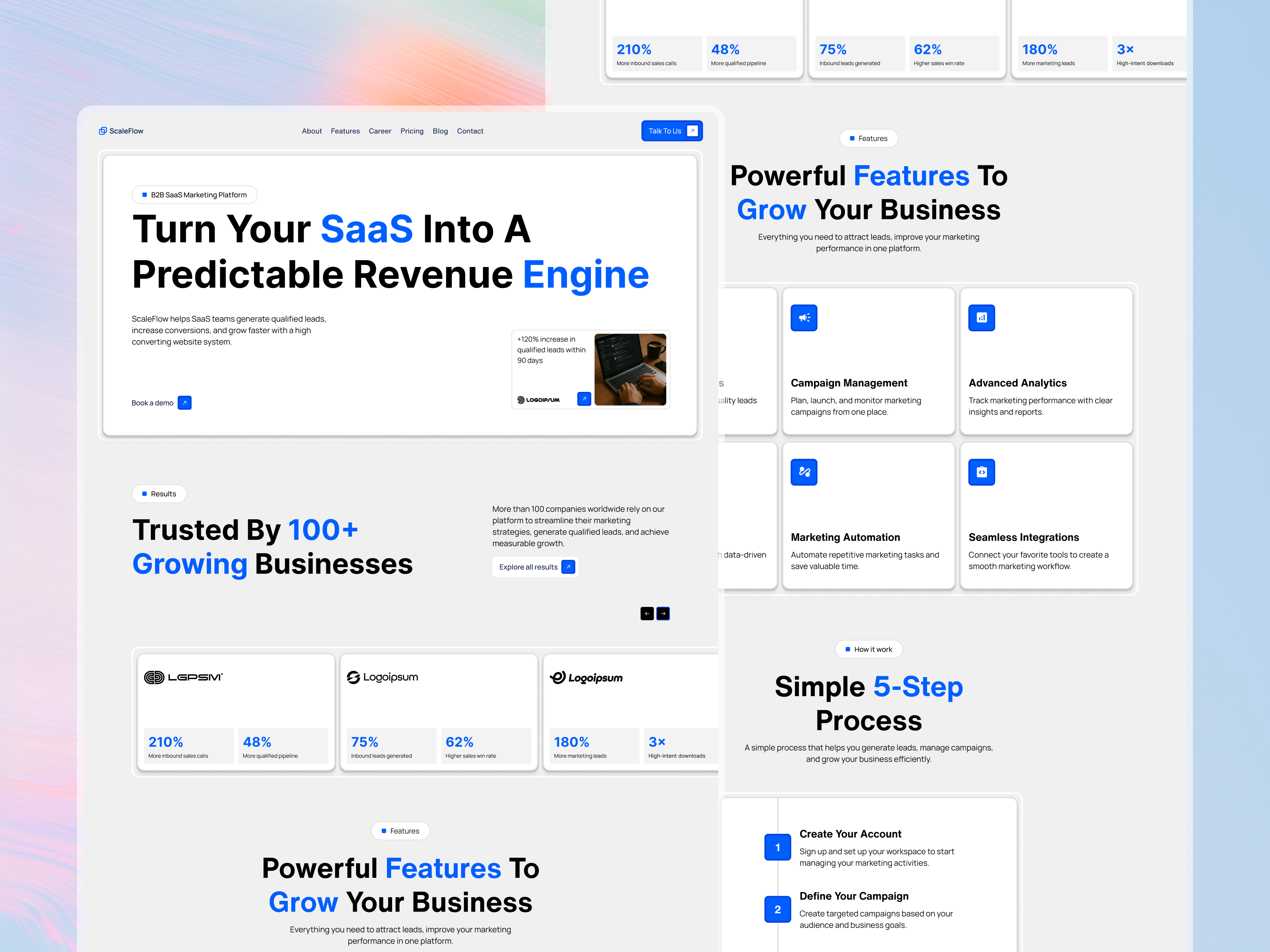 Screenshot 2 of ScaleFlow B2B