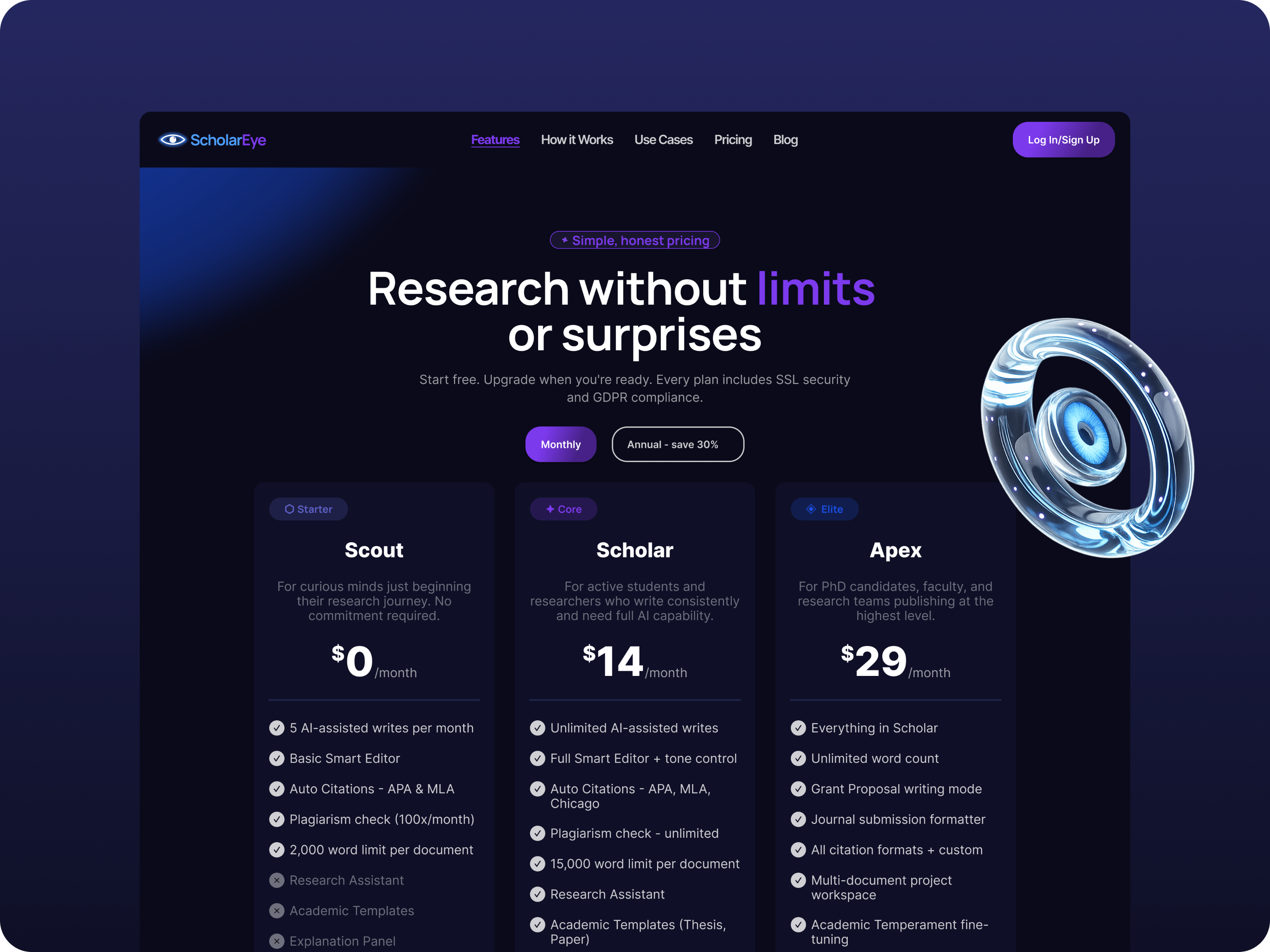 Screenshot 2 of ScholarEye