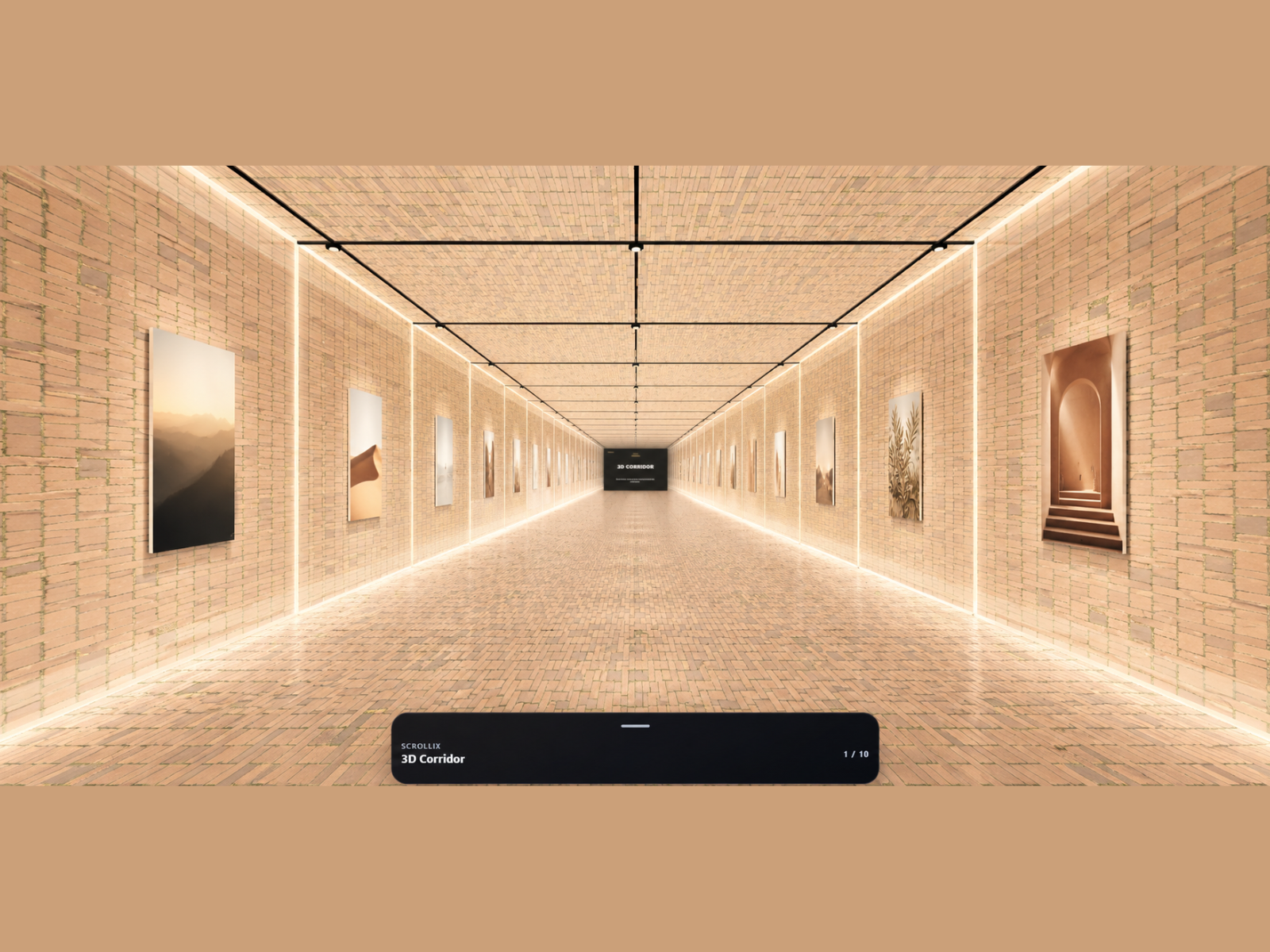 Screenshot 3 of Scrollix 3D Corridor