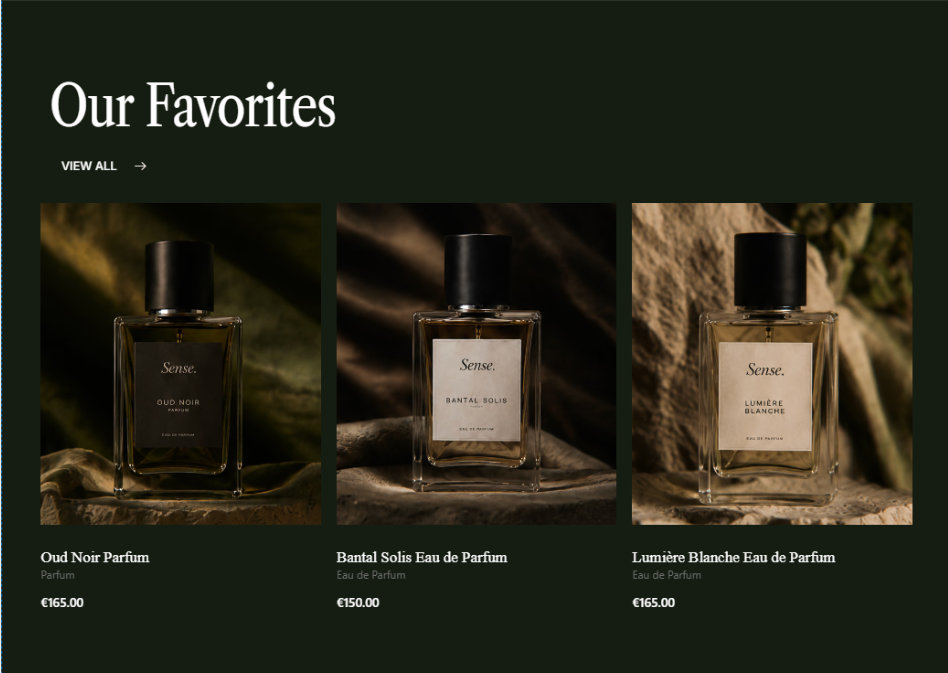 Screenshot 3 of Sense Parfumerie