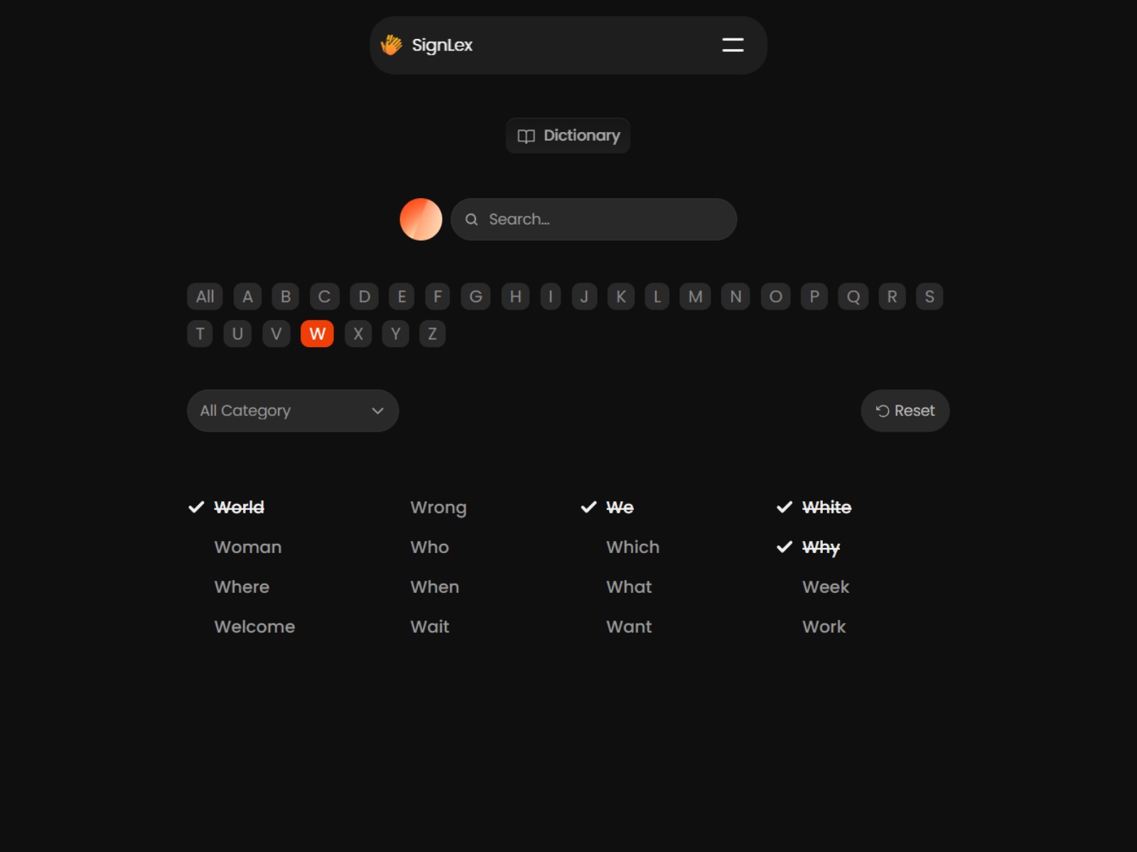 Screenshot 2 of SignLex