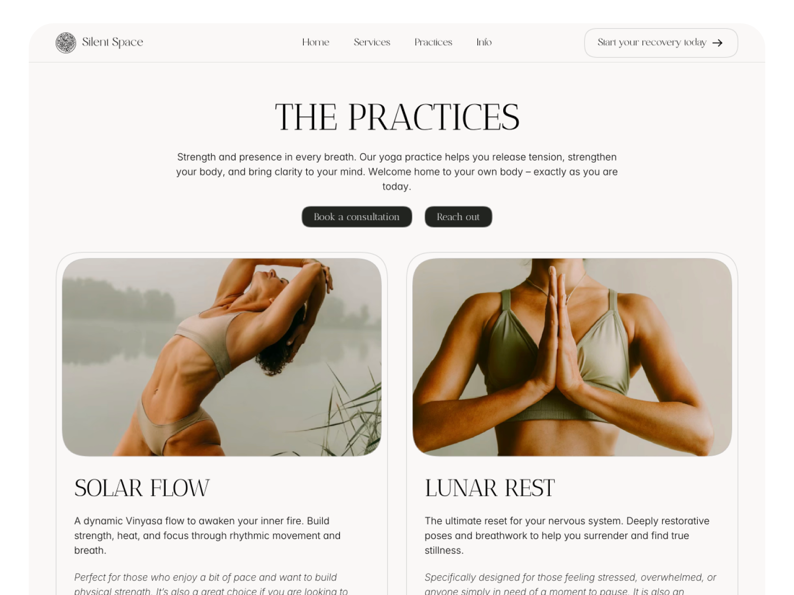 Screenshot 3 of Silent Space Yoga