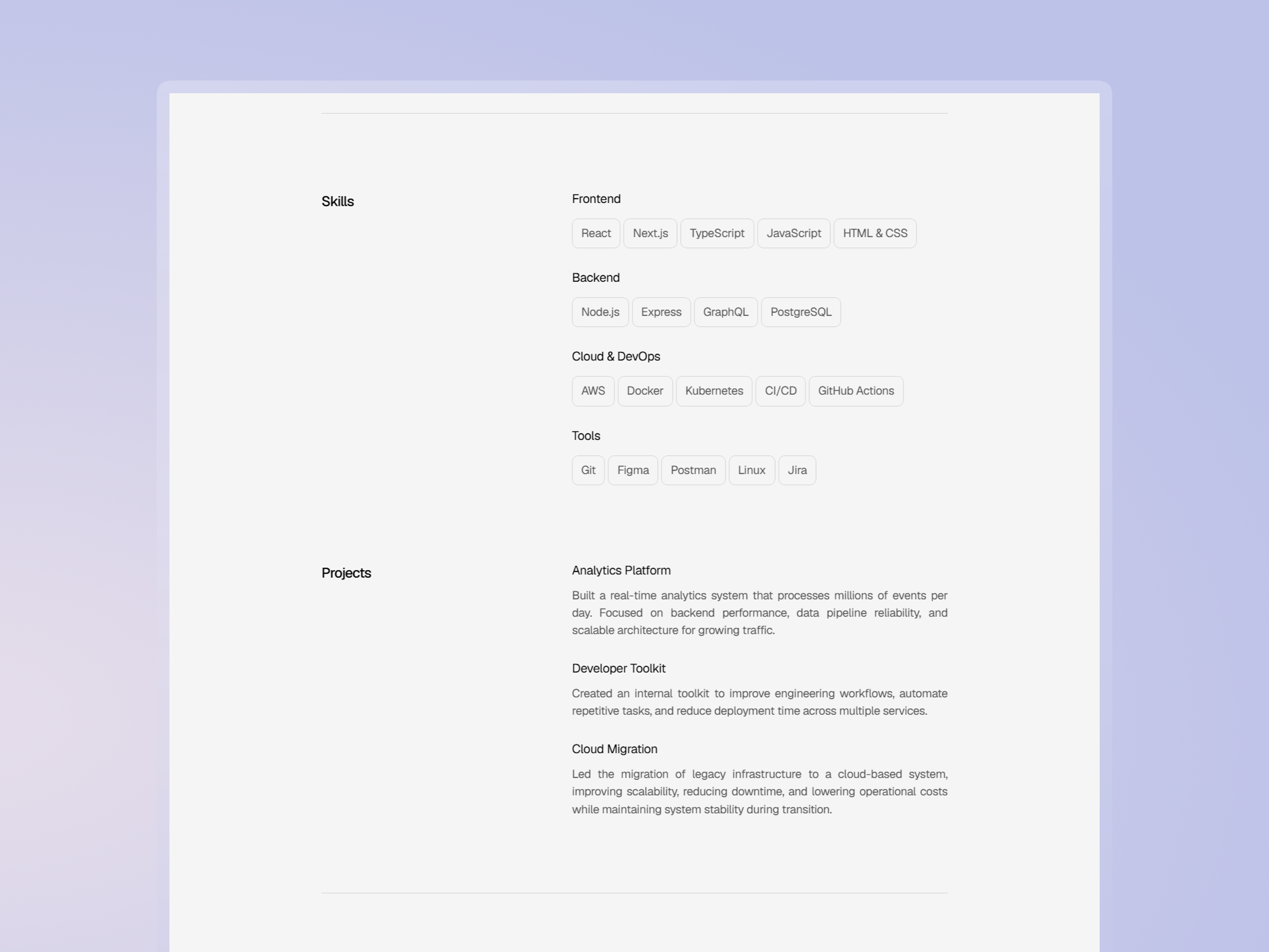 Screenshot 2 of Simfolio