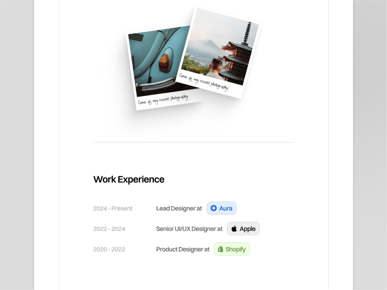 Screenshot 3 of Simplfolio