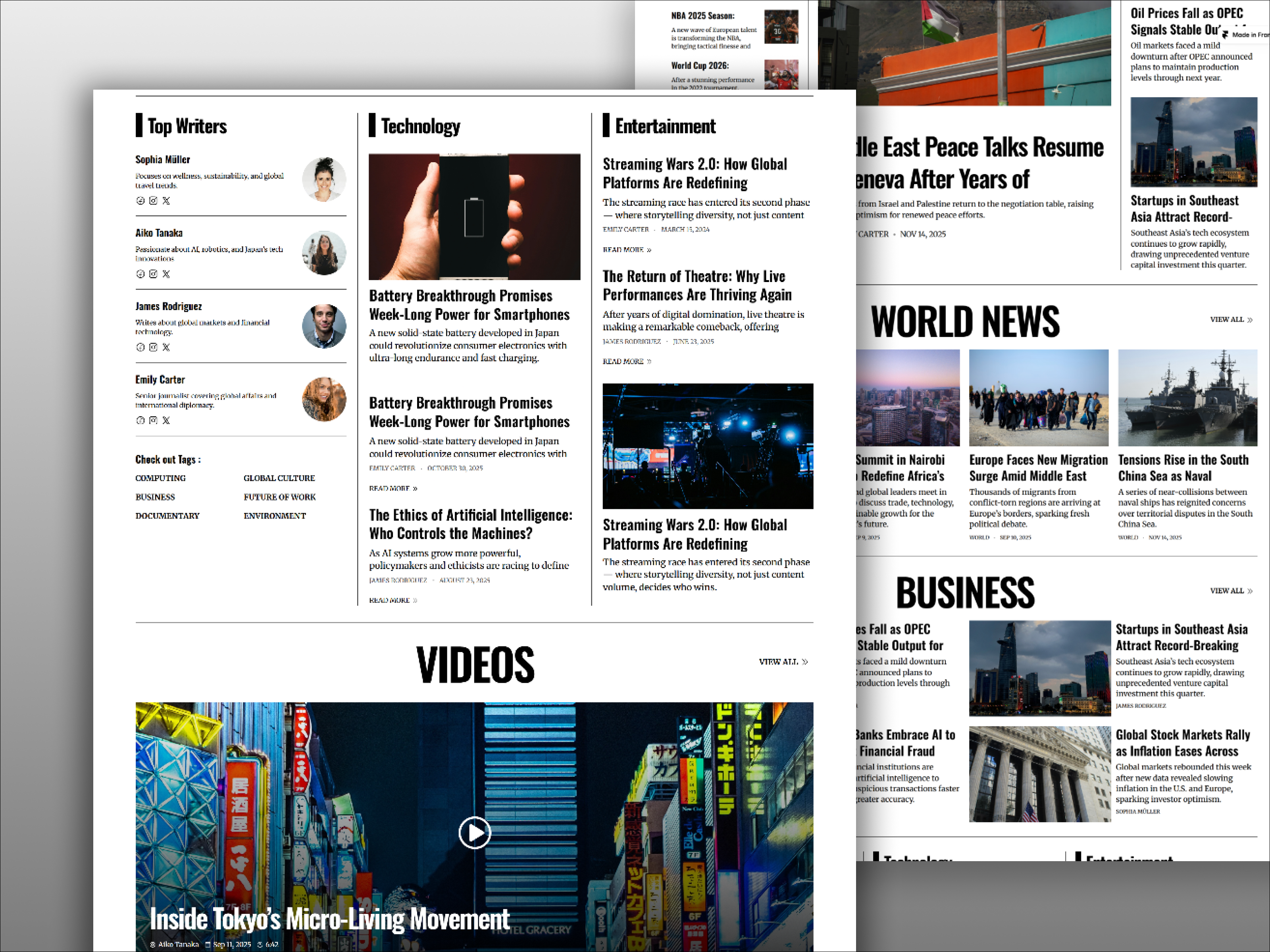Screenshot 2 of Sinau newspaper