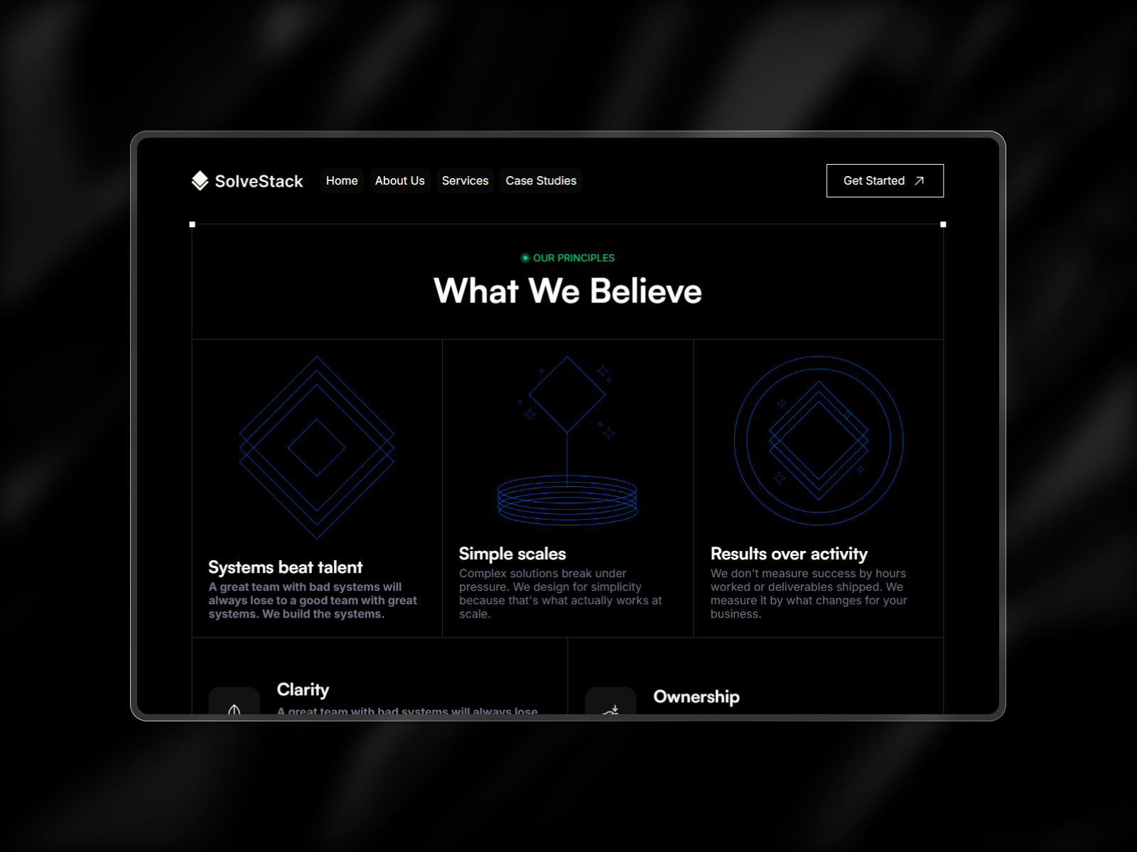 Screenshot 2 of SolveStack Web