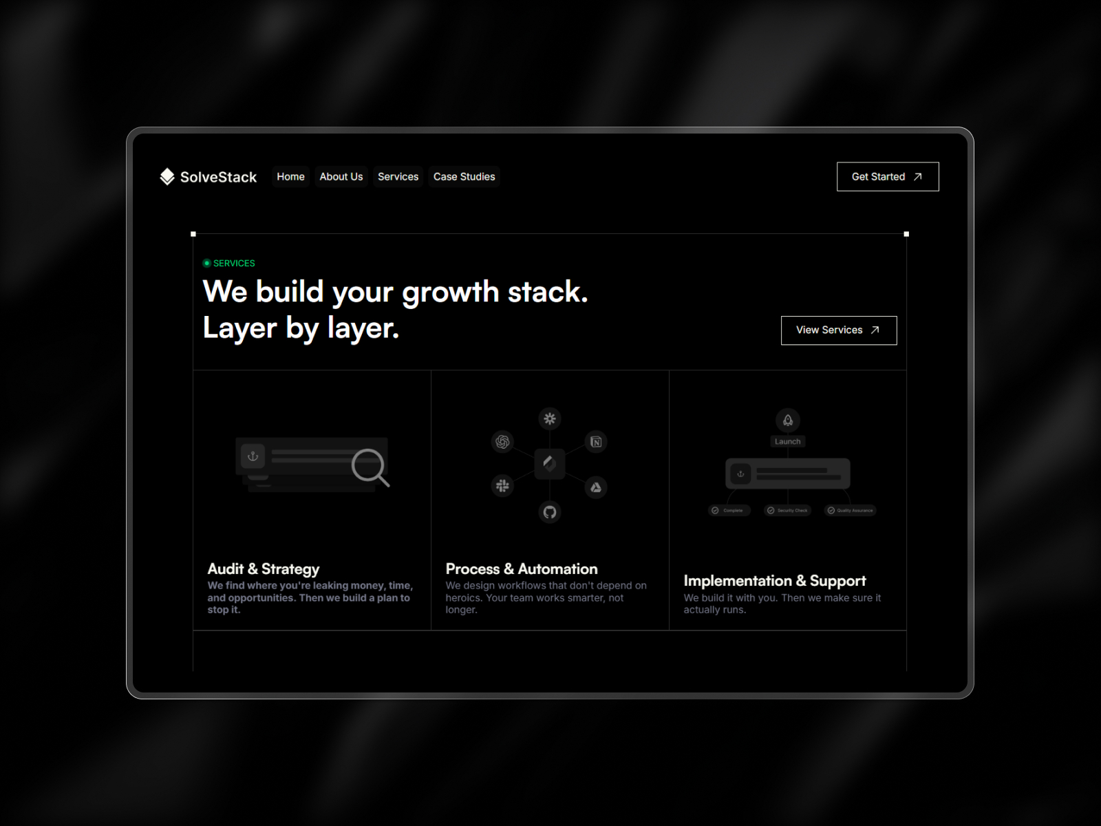 Screenshot 3 of SolveStack Web