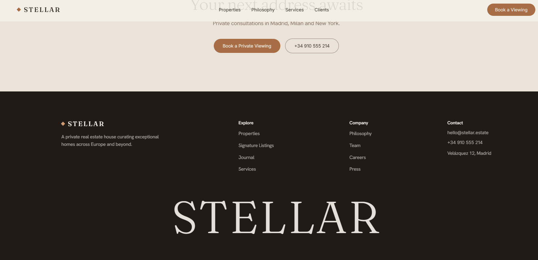 Screenshot 3 of Stellar — Luxury
