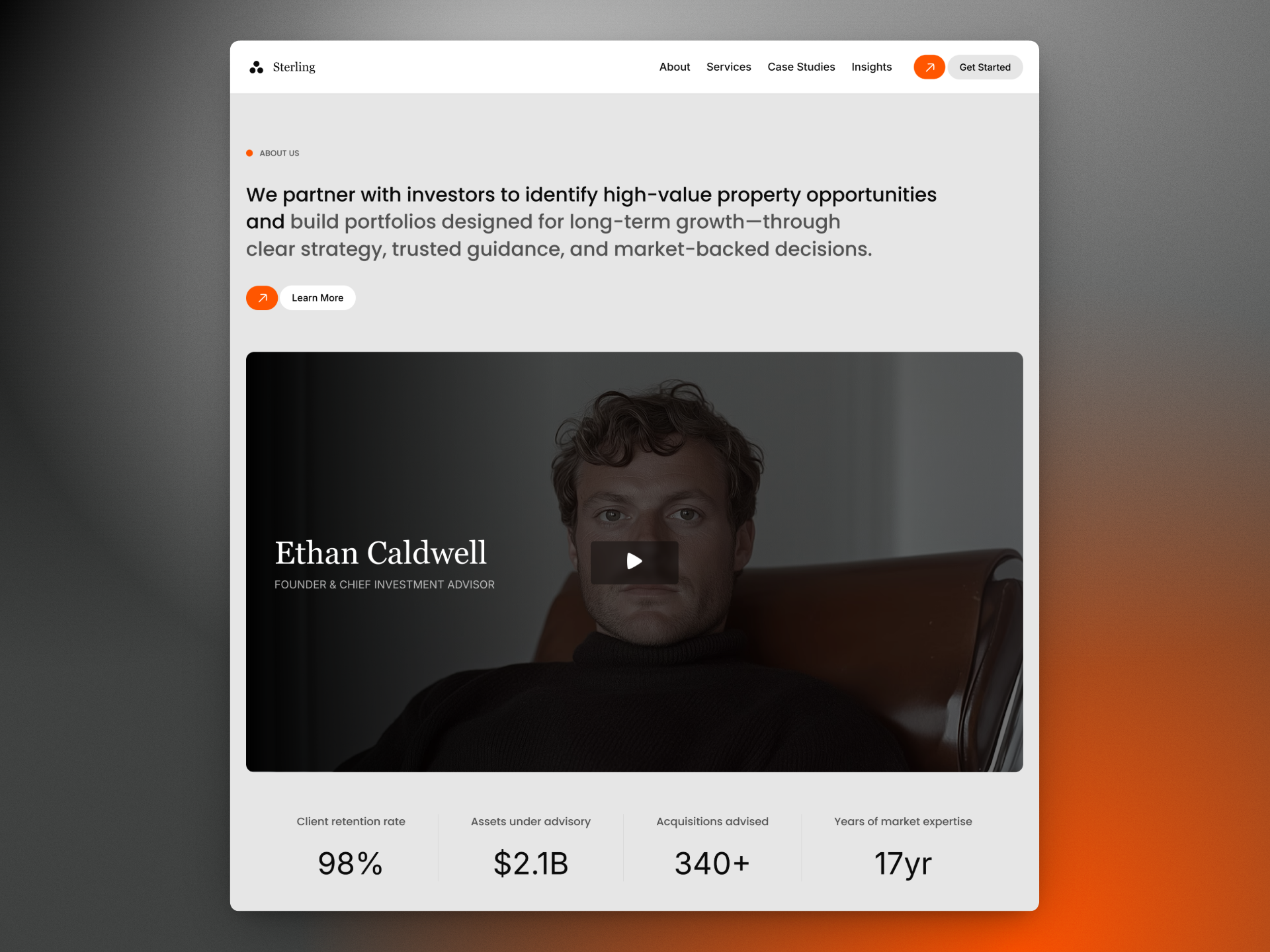 Screenshot 2 of Sterli-advisory-firm