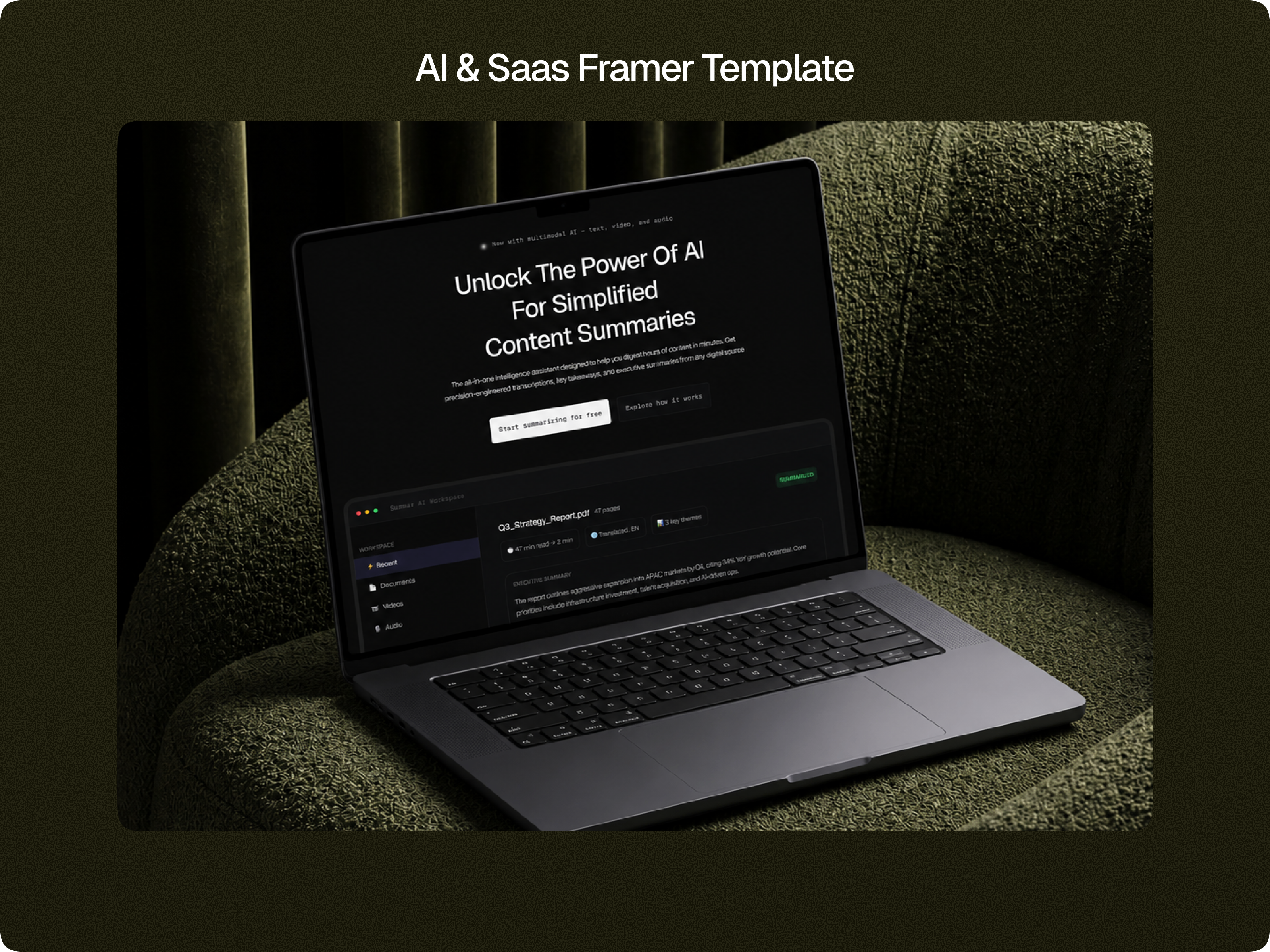 Screenshot 3 of SummarAI