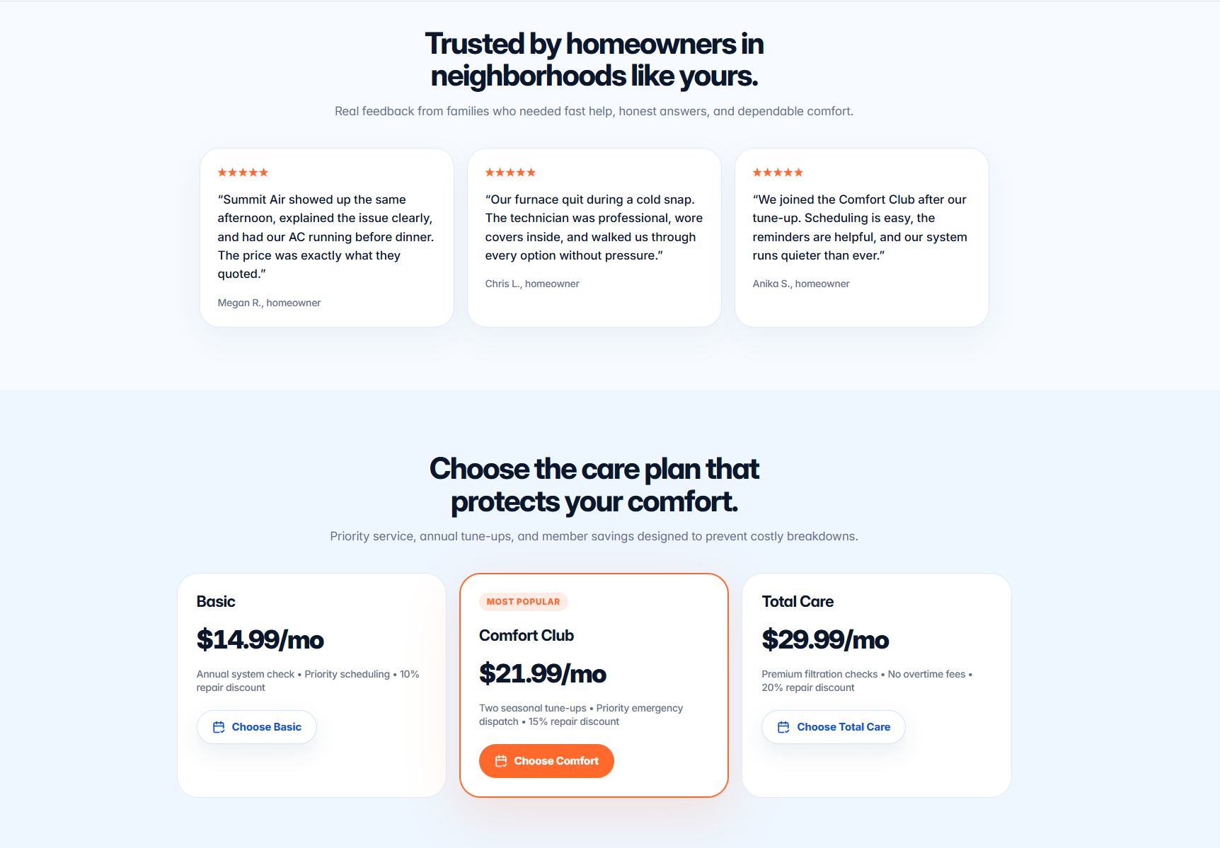 Screenshot 3 of Summit — HVAC