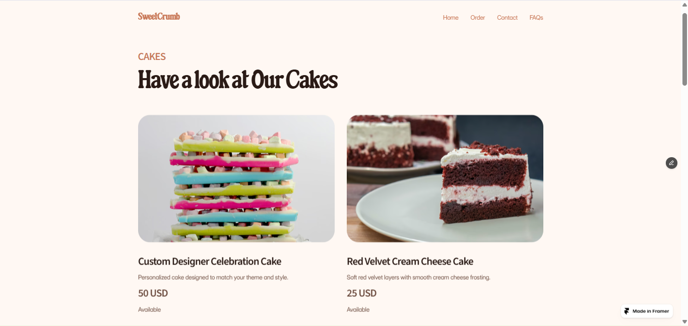 Screenshot 2 of SweetCrumb