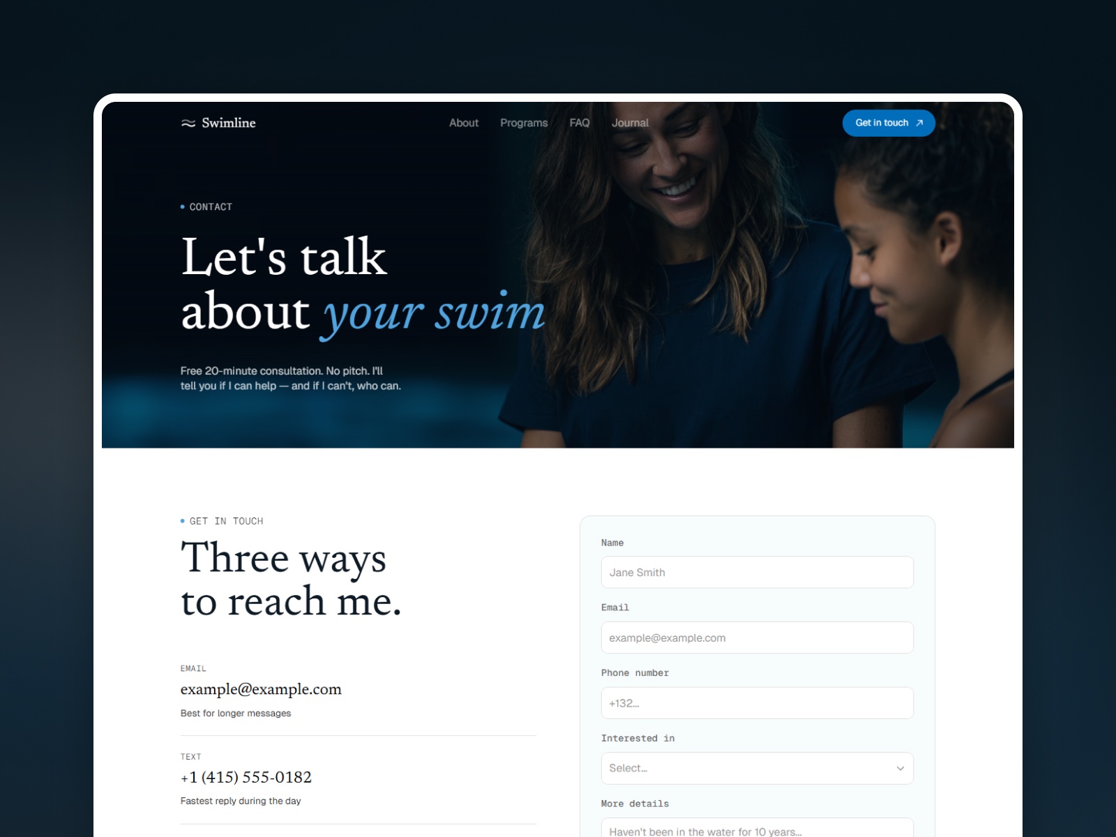 Screenshot 3 of Swimline
