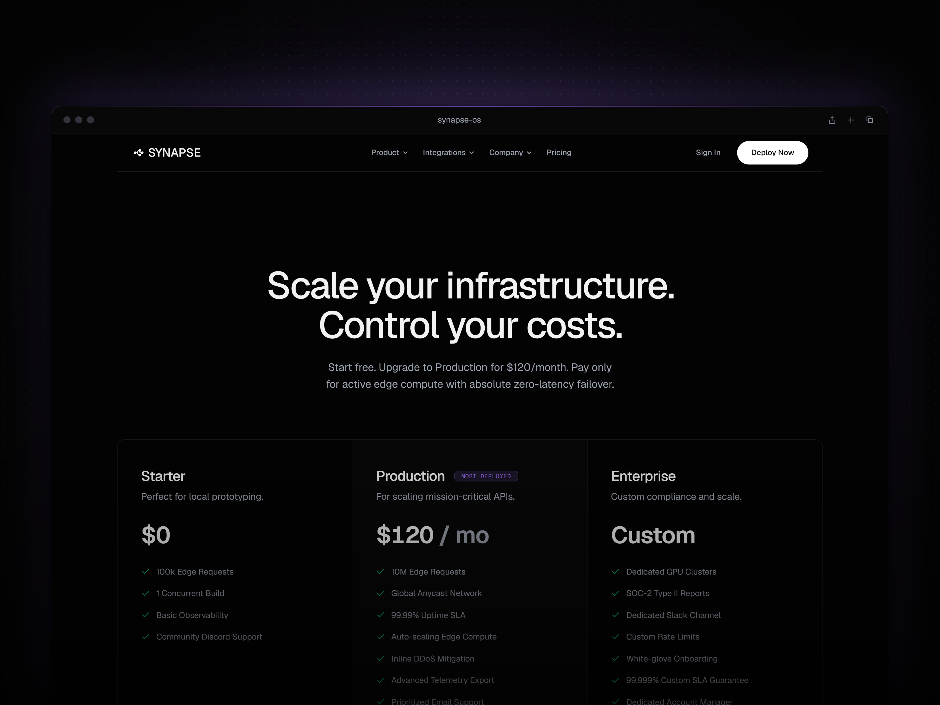 Screenshot 2 of Synapse OS