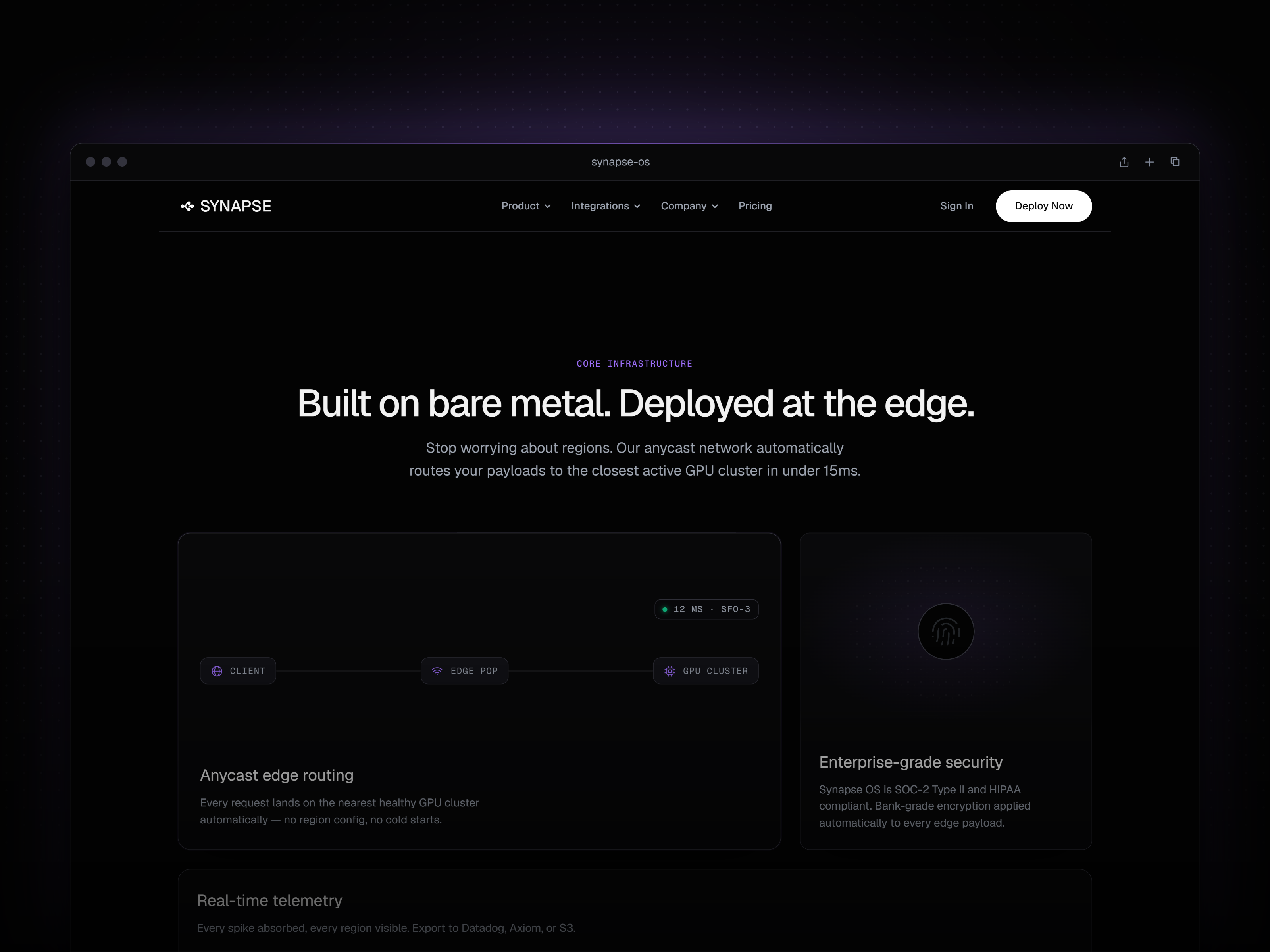 Screenshot 3 of Synapse OS