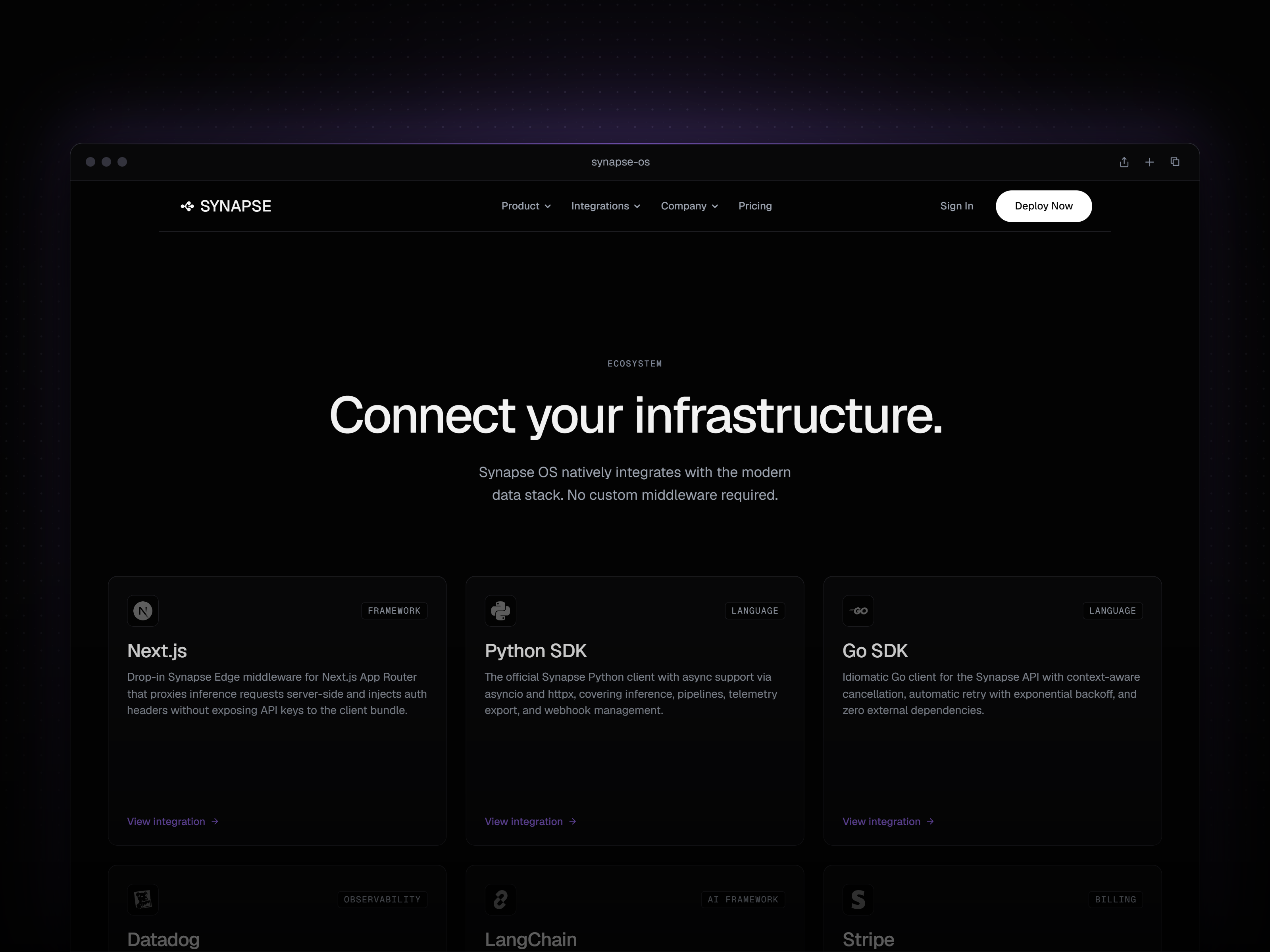 Screenshot 4 of Synapse OS