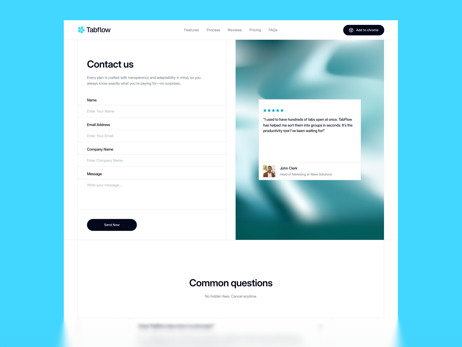 Screenshot 2 of Tabflow - Chrome