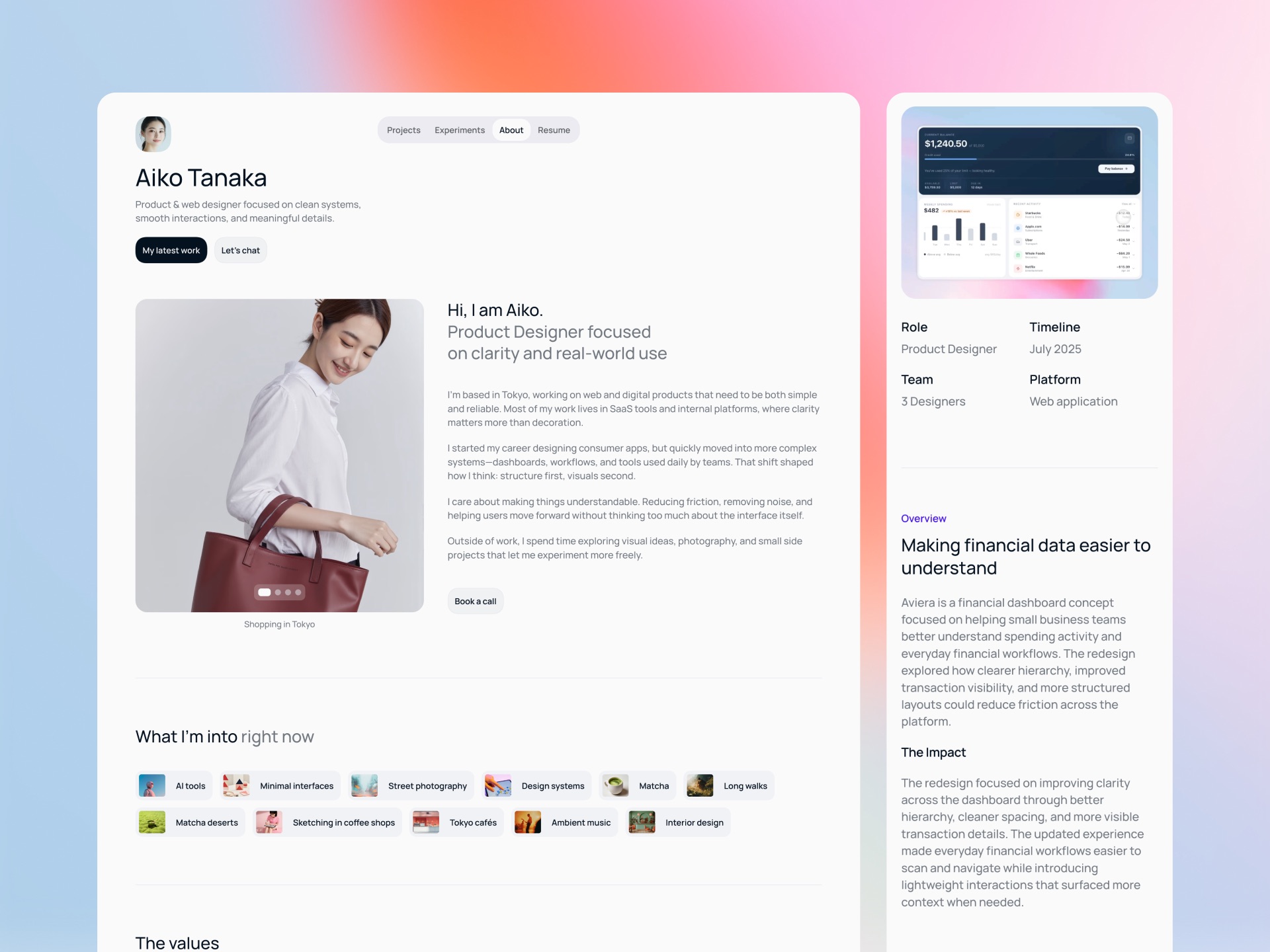 Screenshot 3 of Tabfolio Pro