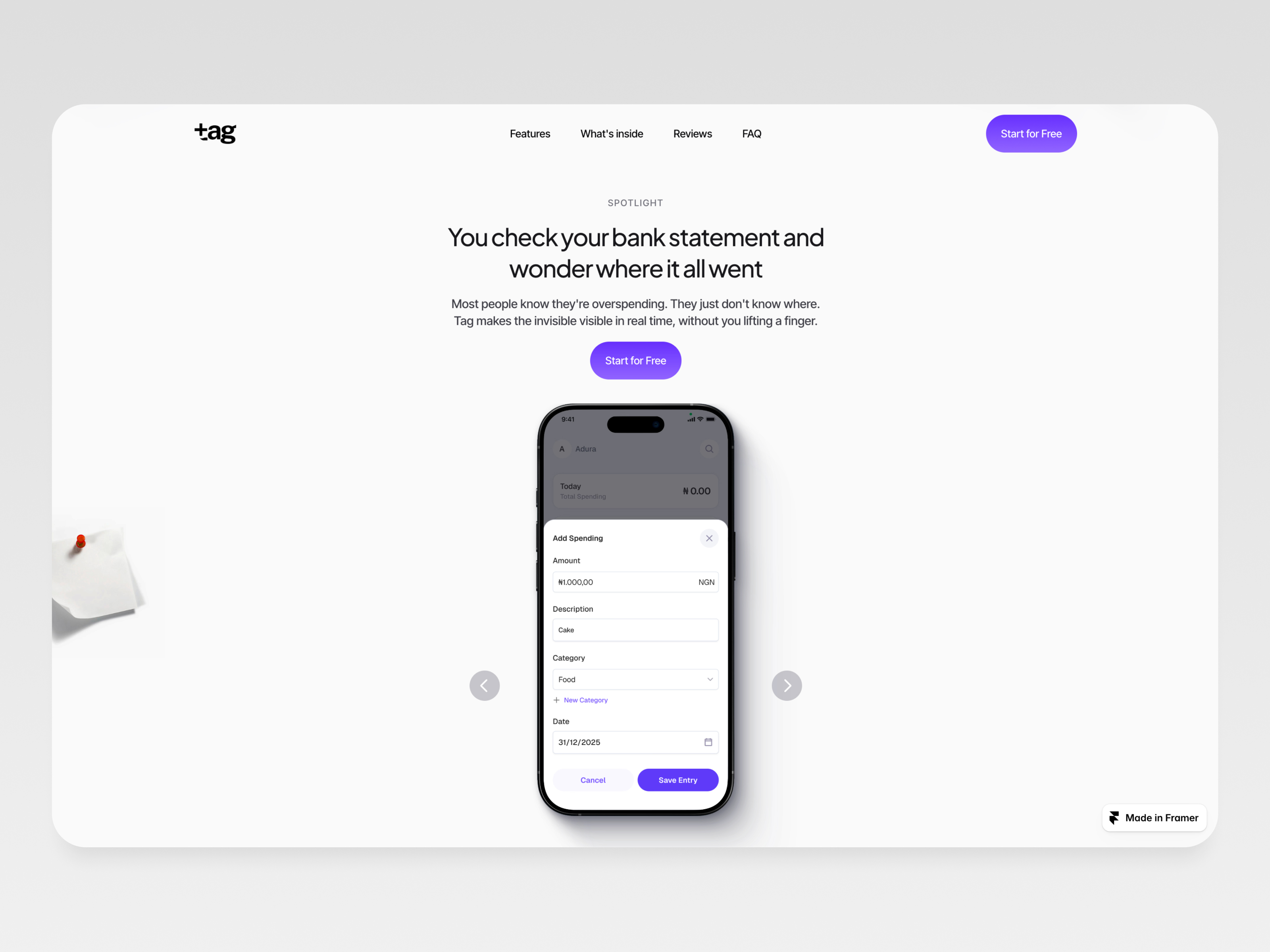Screenshot 2 of Tag - Record Keeping
