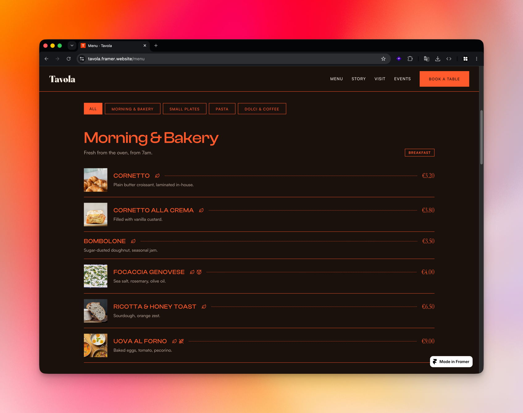 Screenshot 3 of Tavola