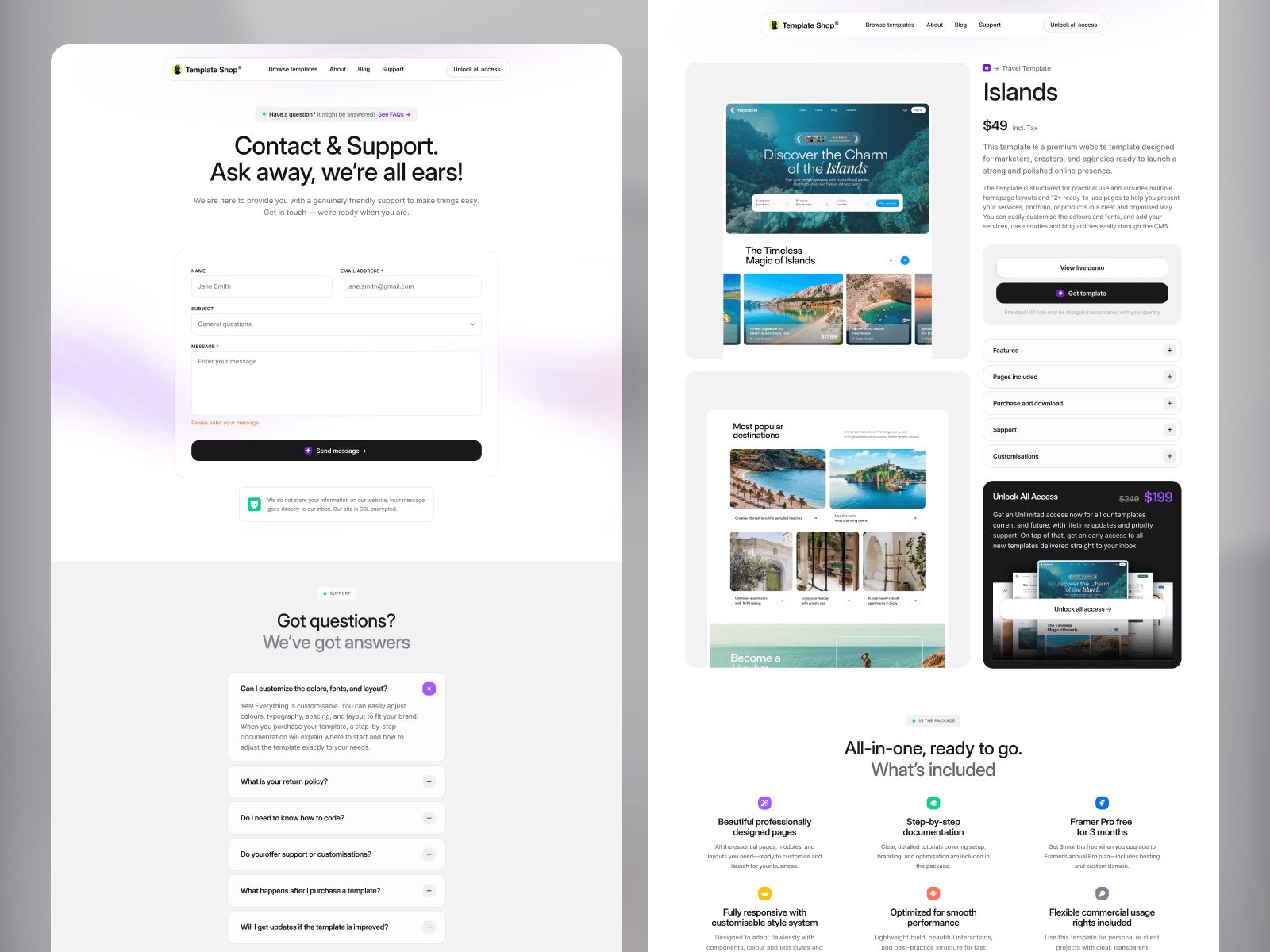 Screenshot 4 of TemplateShop