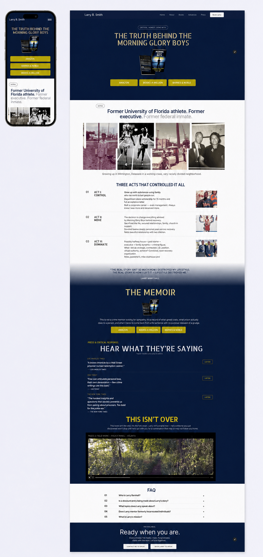 Screenshot 3 of The Author Template