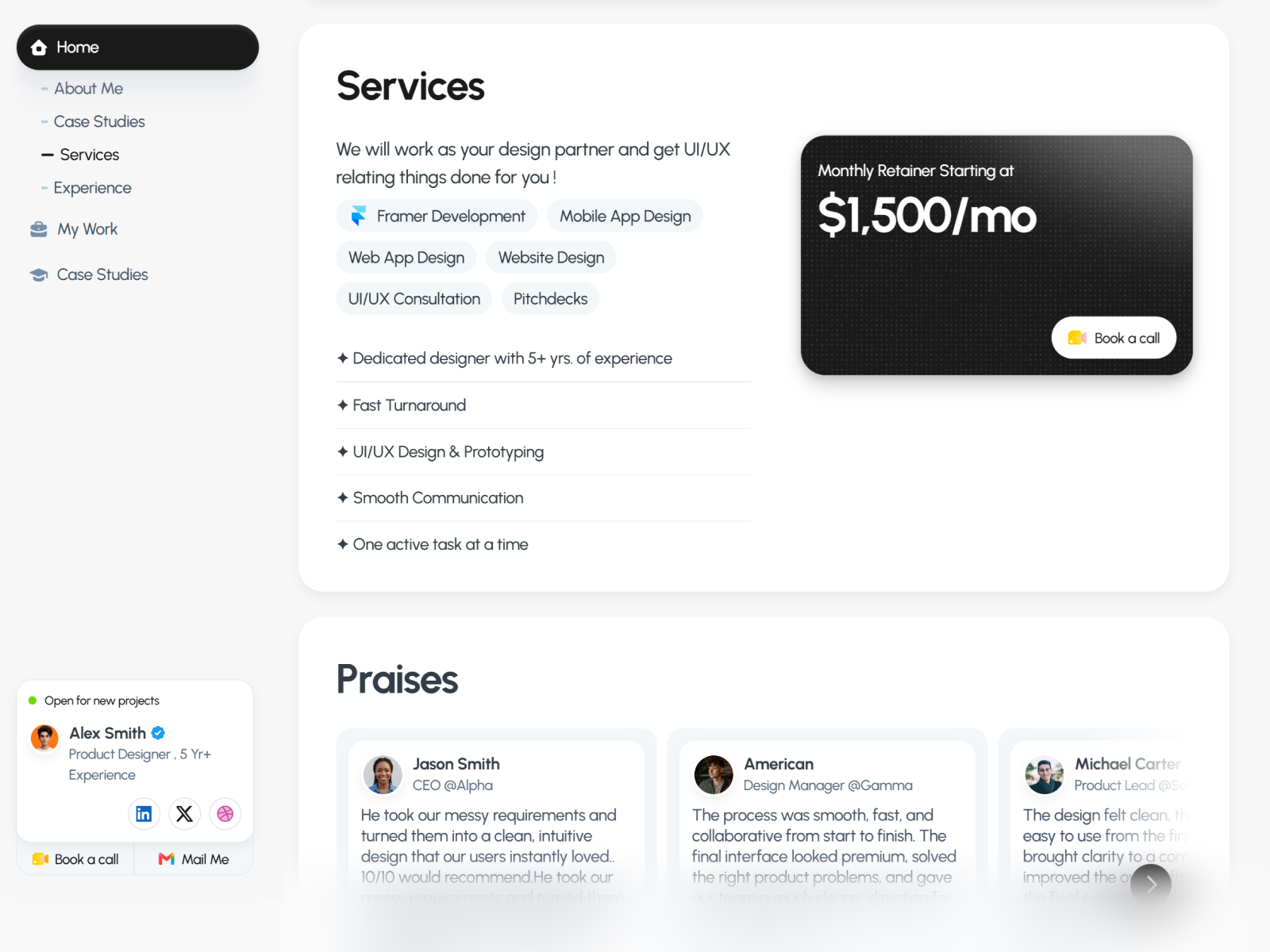 Screenshot 2 of The Socialfolio