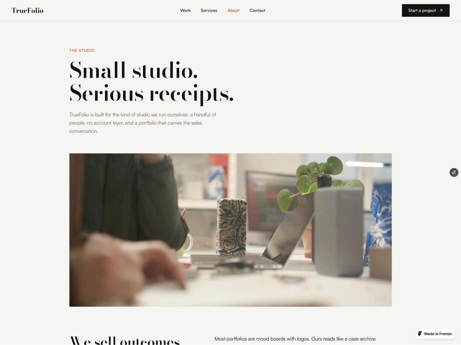 Screenshot 2 of TrueFolioStudio