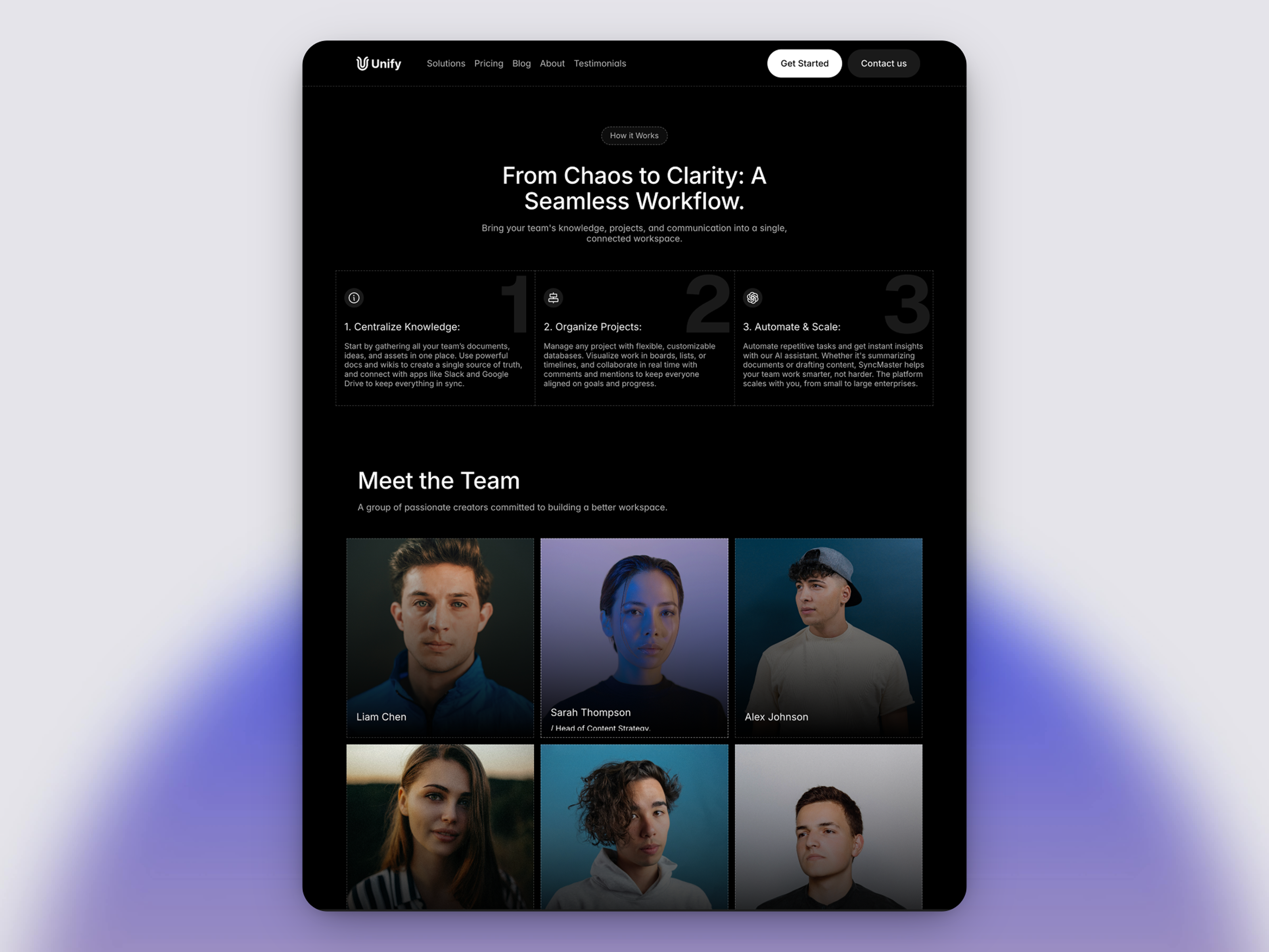 Screenshot 4 of Unify
