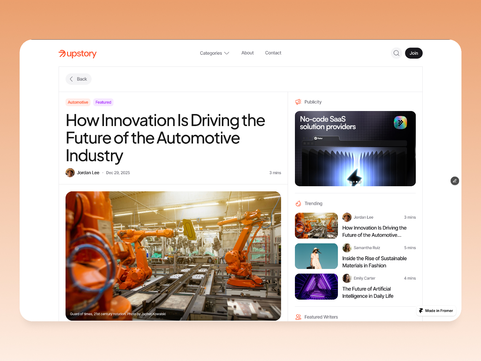 Screenshot 2 of Upstory