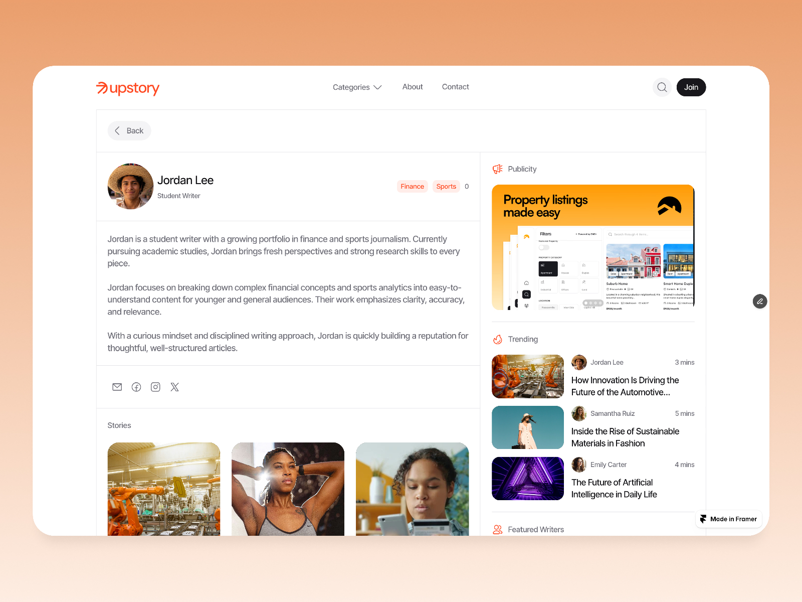 Screenshot 3 of Upstory