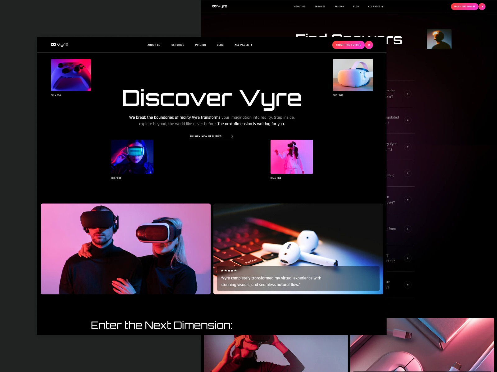 Screenshot 3 of Vyre Virtual Reality