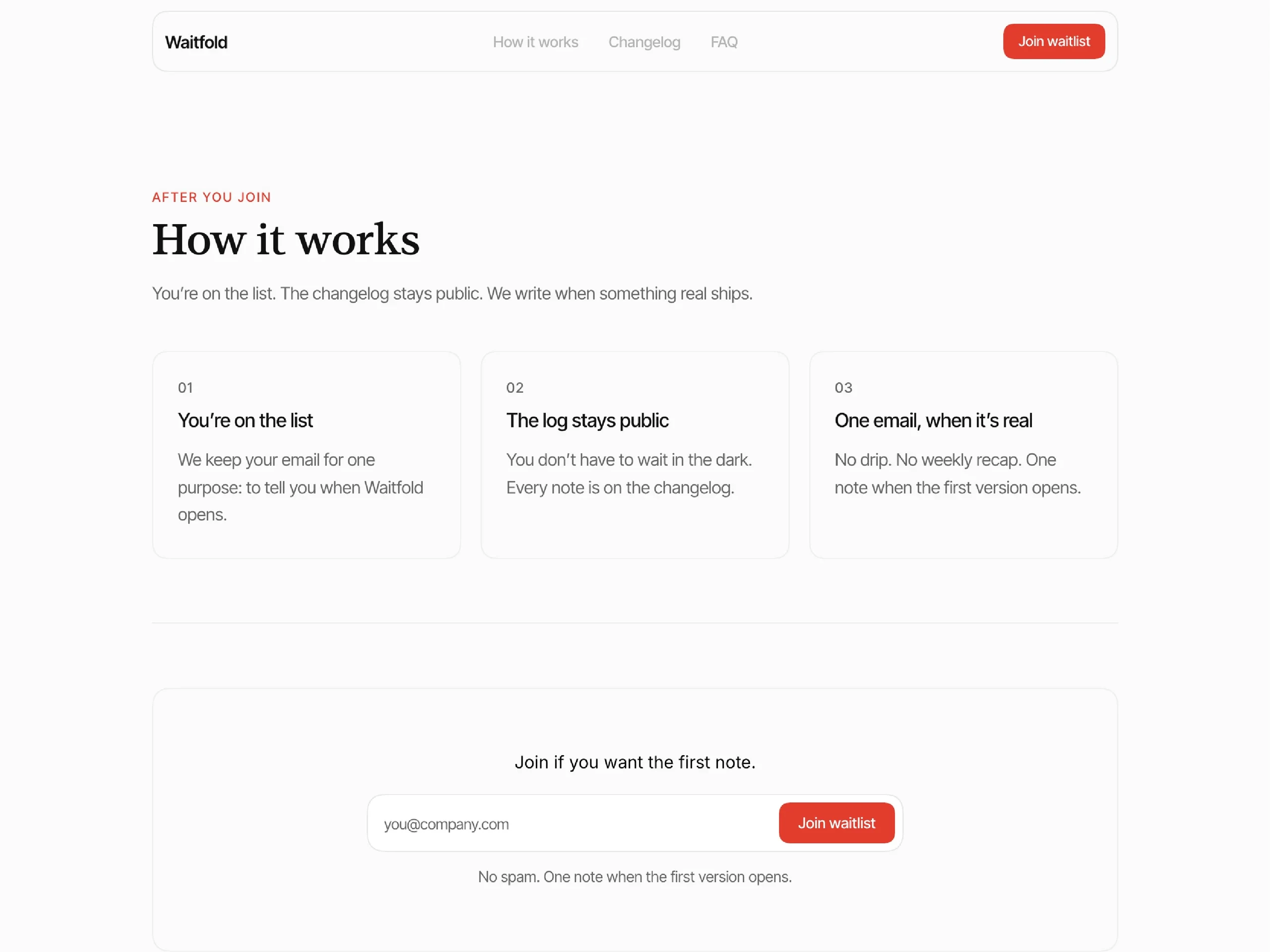 Screenshot 2 of Waitfold