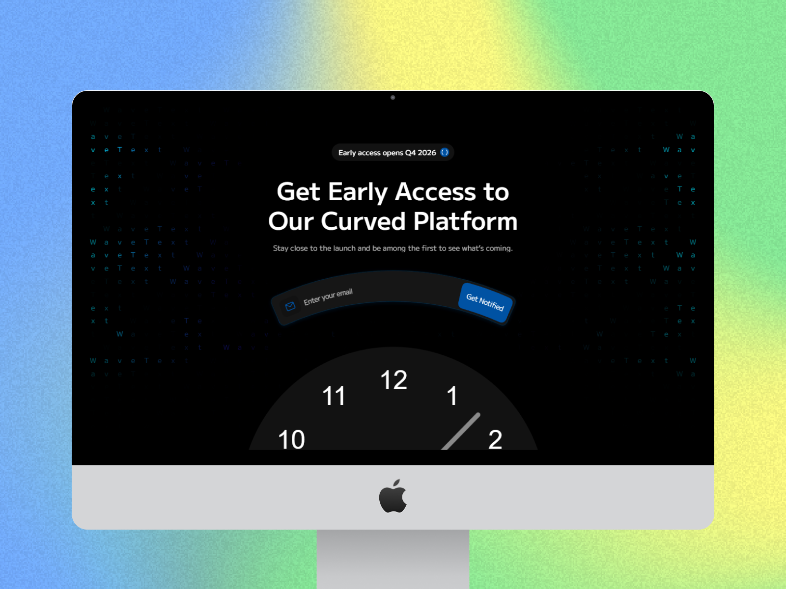 Screenshot 2 of Waitlist Arc Curved