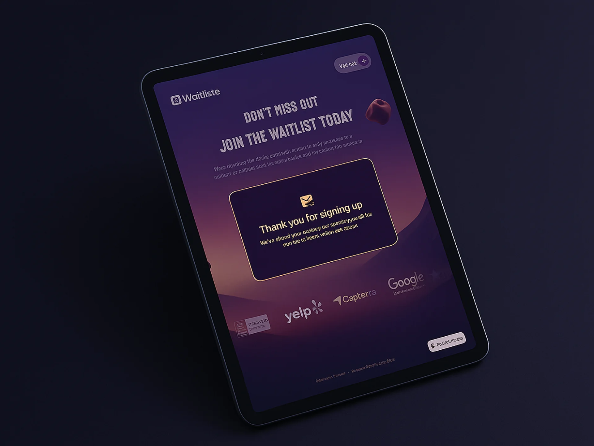 Screenshot 4 of Waitlistee