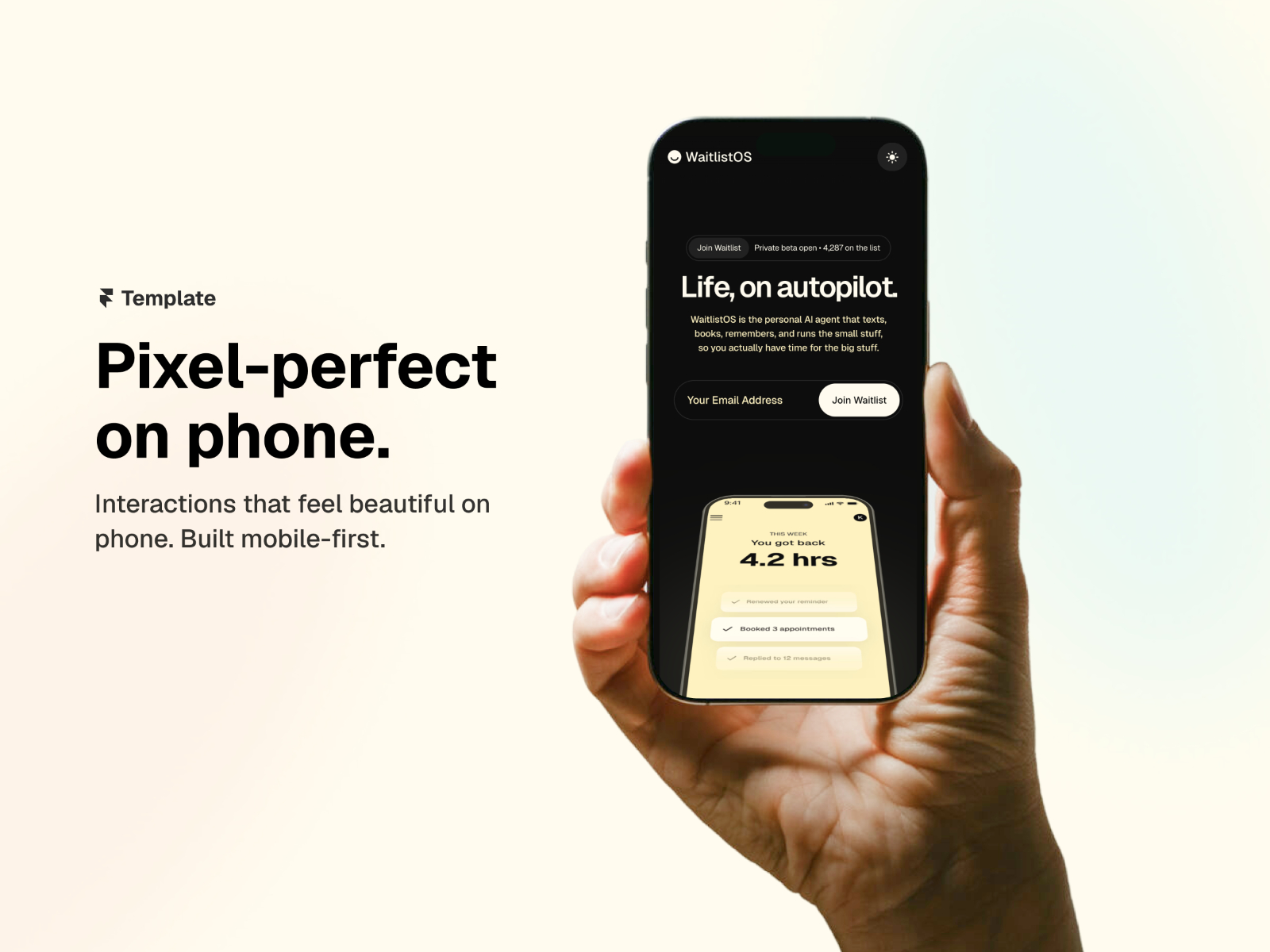 Screenshot 3 of WaitlistOS