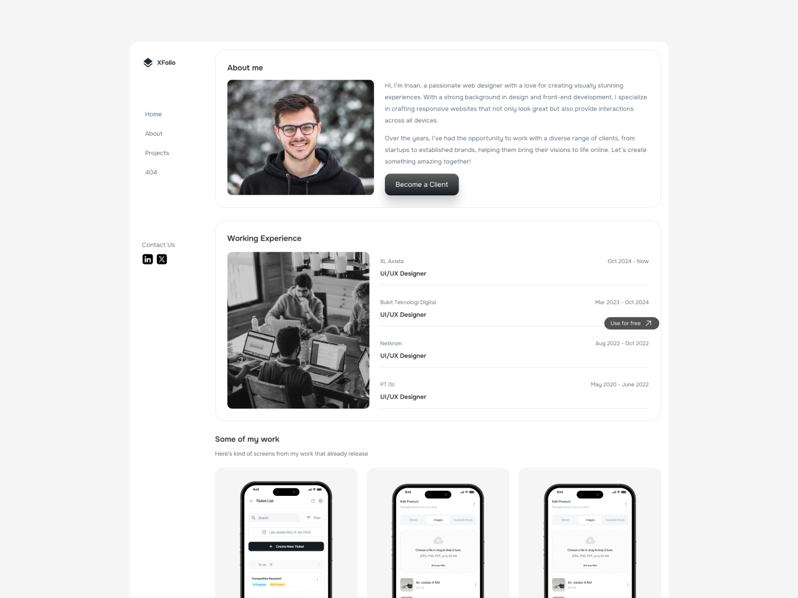 Screenshot 2 of XFolio